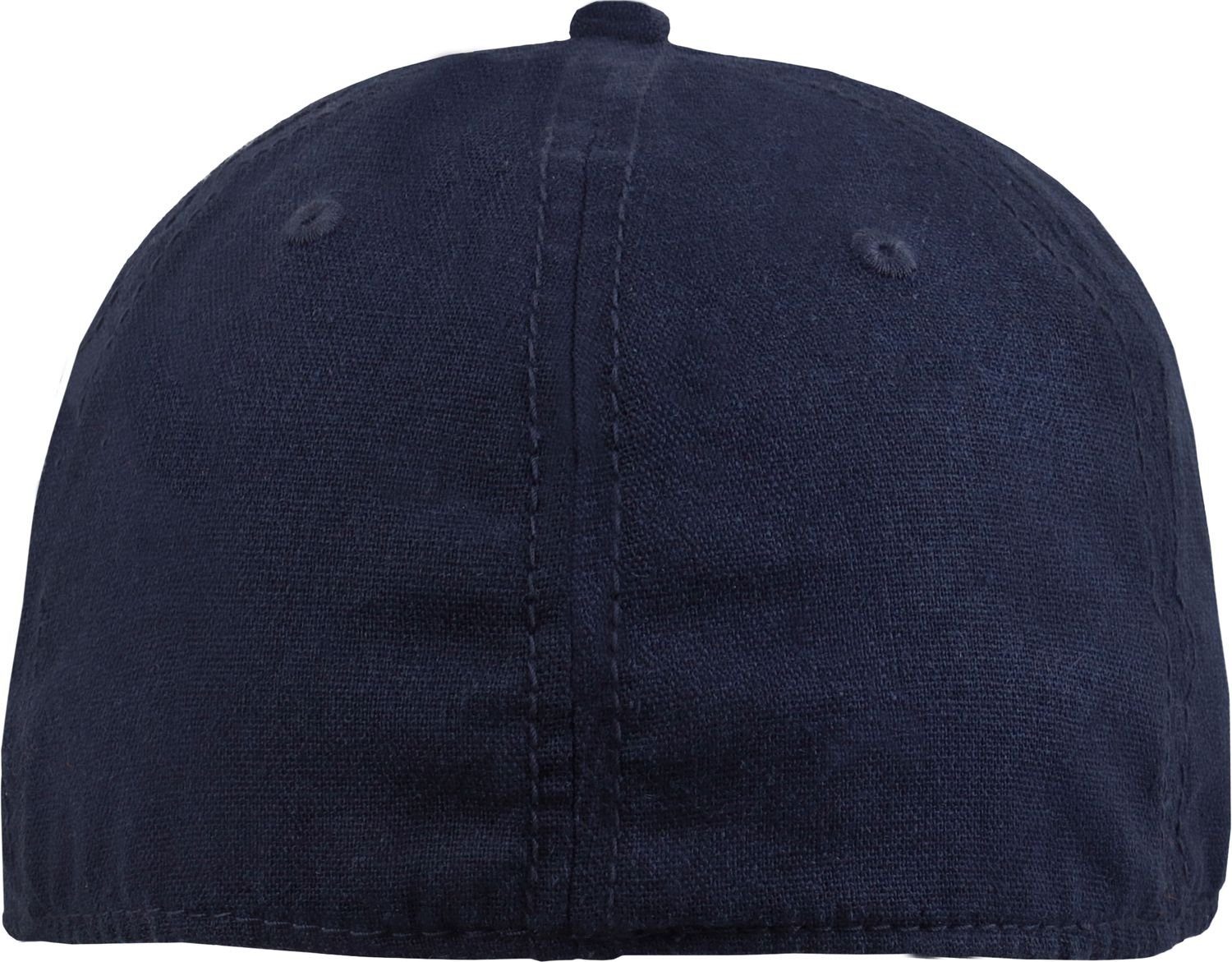 Baumwolle elastische & chillouts aus Cap 41-navy Leinen Kappe Baseball