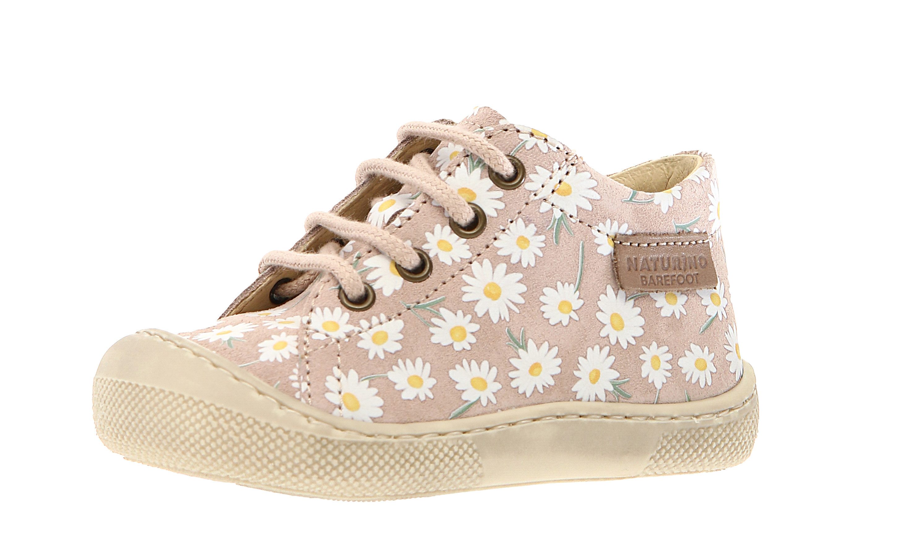 Naturino Naturino Barfußschuhe Amur Halbschuhe Schnürer Veloursleder Sneaker