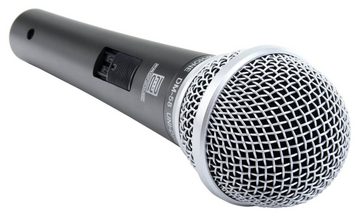 Pronomic Mikrofon DM-58 Dynamisches Gesangs Mikrofon mit Schalter (inkl. 5m XLR Kabel, 2-tlg), Richtcharakteristik: Superniere