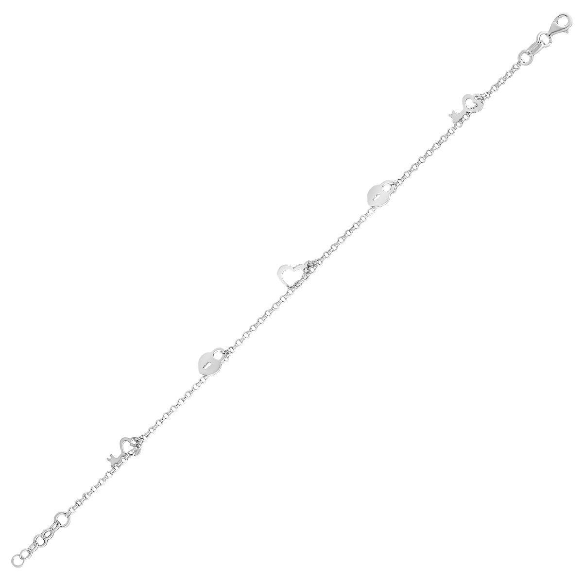 Armband Armband Bracelet 925 Silber Armschmuck Echtschmuck 19 cm