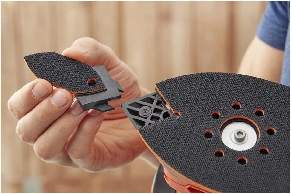 Black + Decker Multischleifer 4-in-1 Multischleifer, 200W, mit Klettfix und Staubfangbehälter, (1 tlg)
