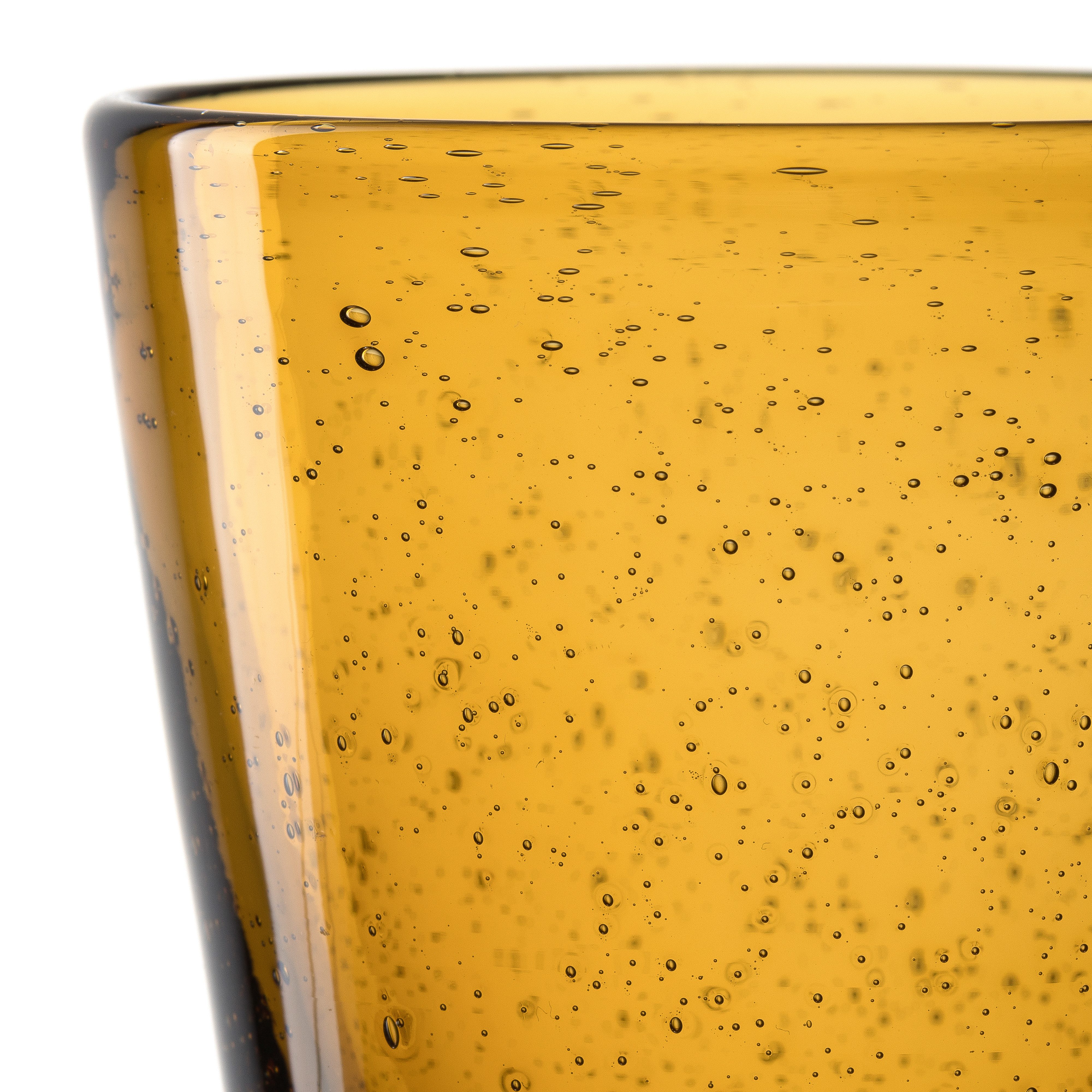 LEONARDO Gläser-Set Trinkglas BURANO, 330 ml, 4er-Set, 4-tlg., Glas, aus mundgeblasenem Schaumglas