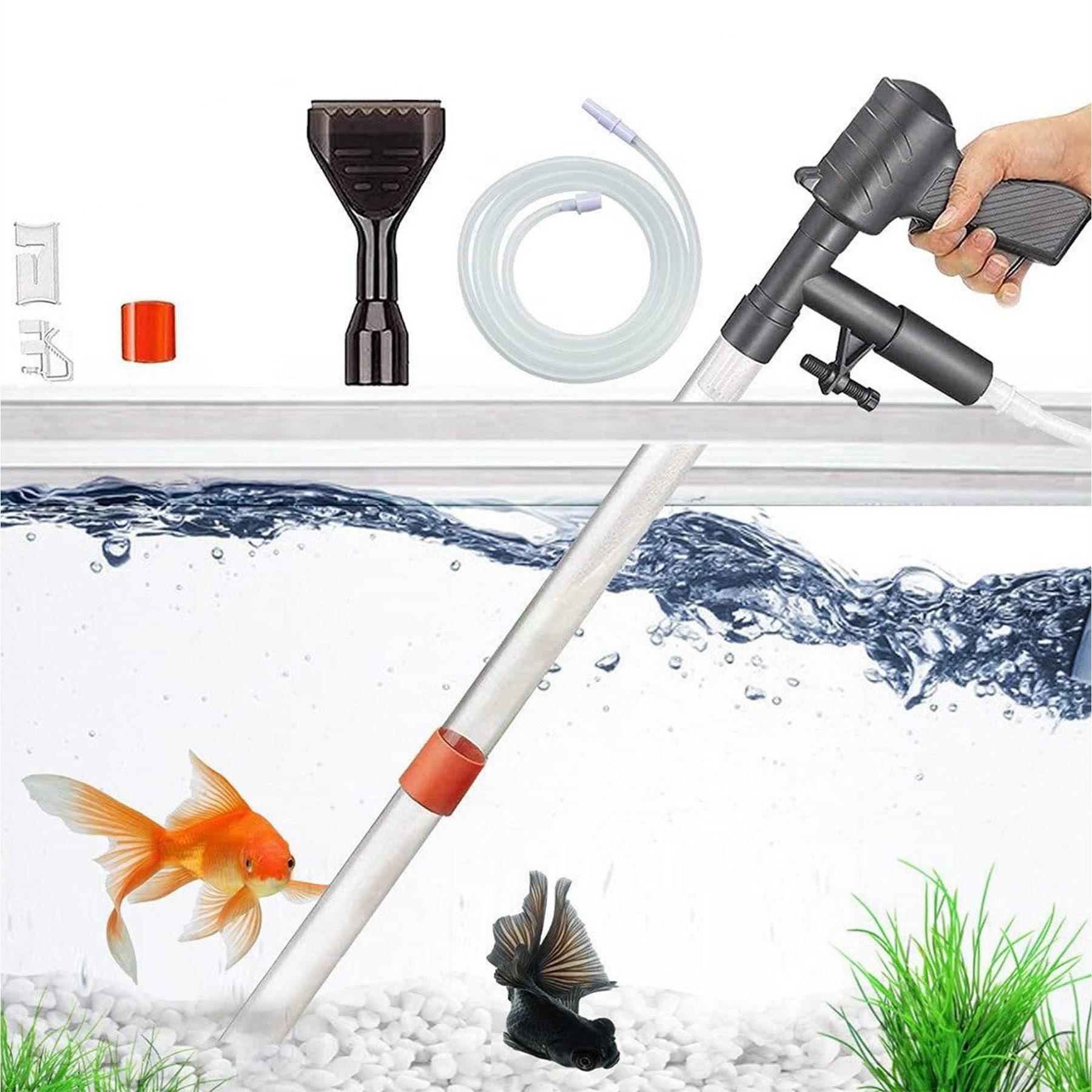 Mutig Aquariumfilter Aquarium Sauger, Aquariumfilter + 5 in 1 Starke Absaug günstig online kaufen
