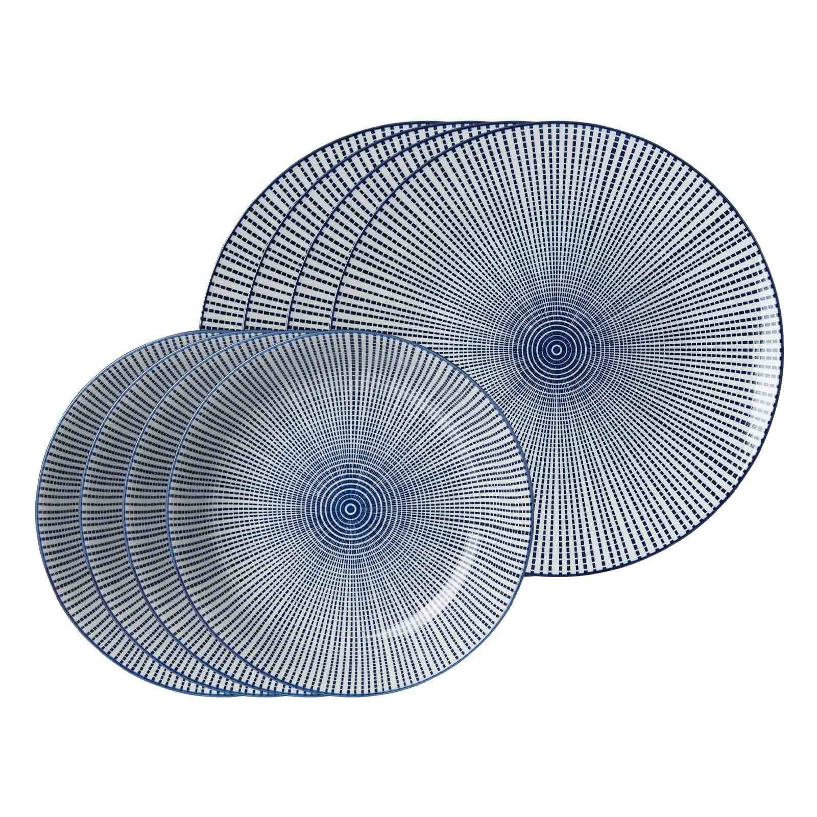 Ritzenhoff & Breker Kombiservice Royal Makoto Tafelservice 8er Set (8-tlg), Porzellan