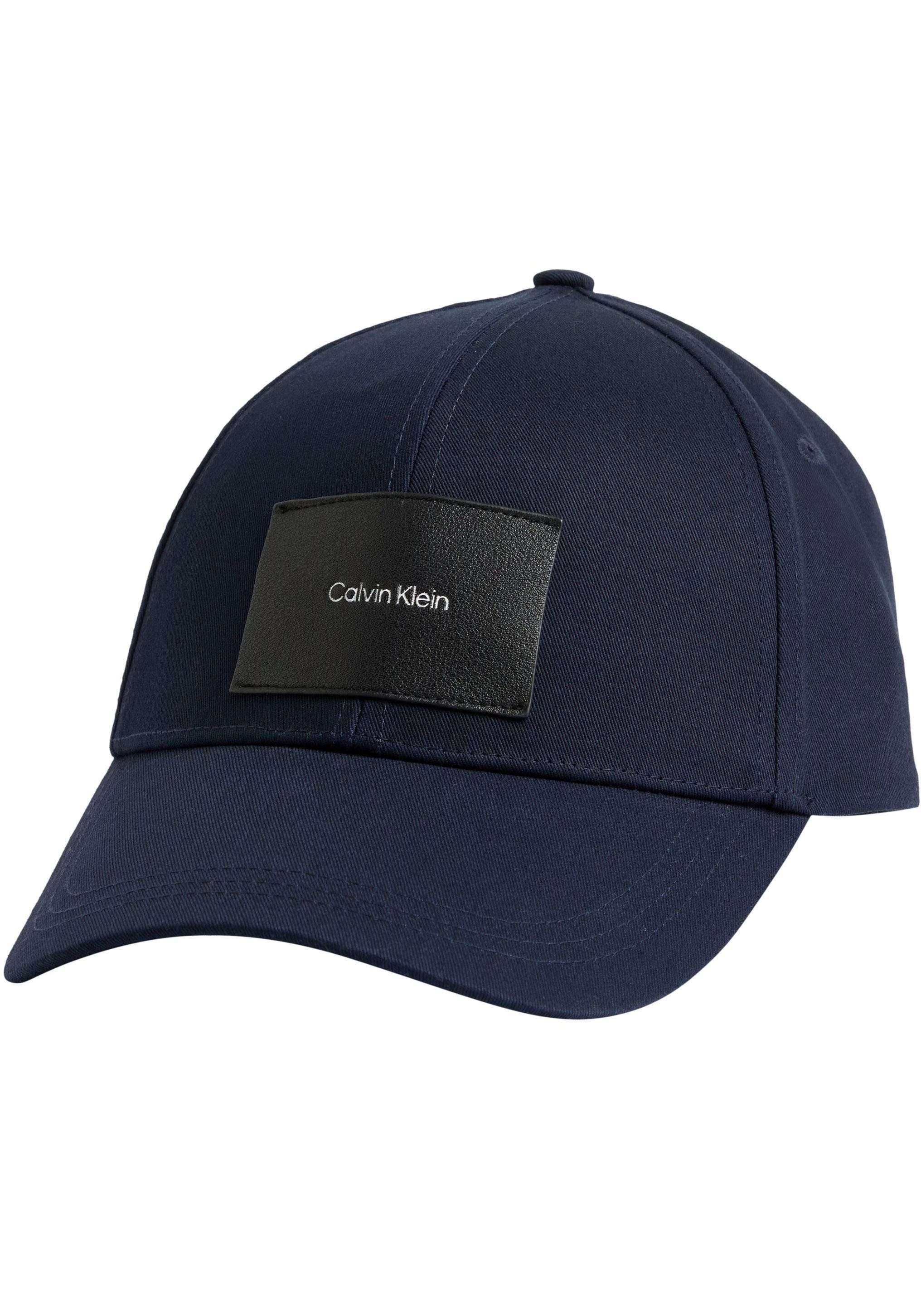 Calvin Klein Flex CK Cap Ck prägnantem Navy BB mit PATCH Logobadge CAP