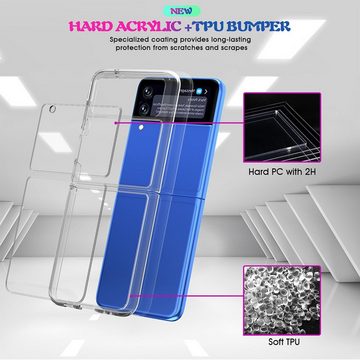 König Design Handyhülle Samsung Galaxy Z Flip4 5G, Schutzhülle Case Cover Backcover Etuis Bumper