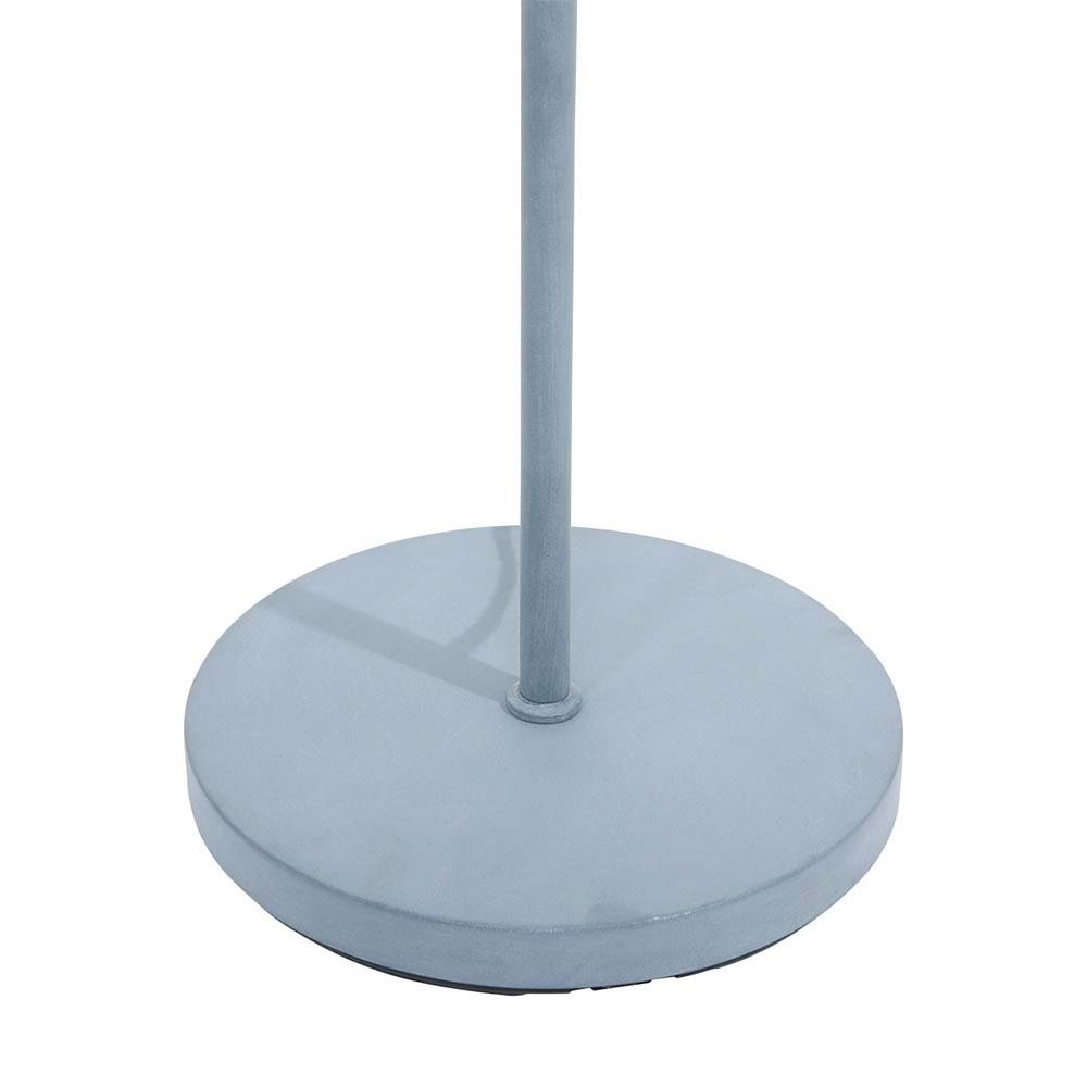 Steinhauer LIGHTING LED Leselampe, Leuchtmittel nicht inklusive, Stehleuchte Stehlampe Standleuchte Höhenverstellbar Metall grau weiß