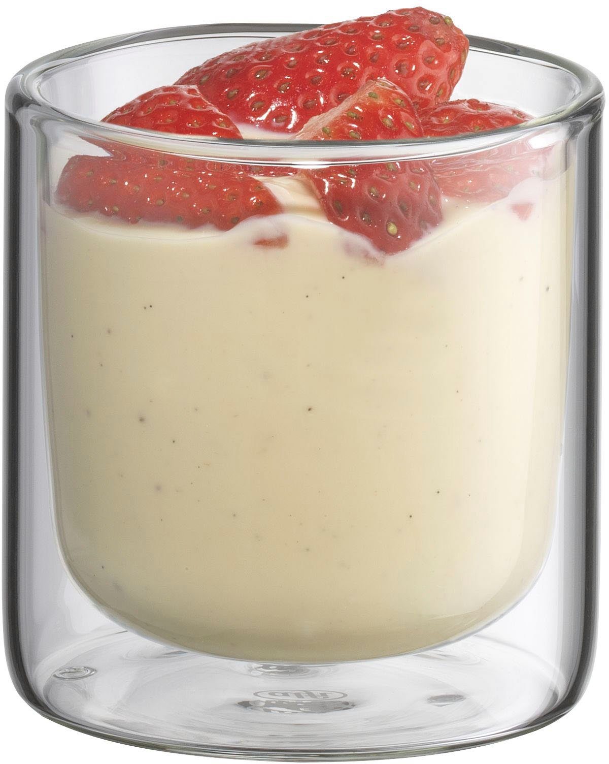 Alfi Gläser-Set GLASMOTION, 2-tlg., Borosilikatglas, 190 ml, handgefertigt, mundgeblasen, 2-teilig