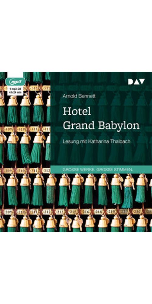 Der Audio Verlag Hörbuch Hotel Grand Babylon, (1-St)