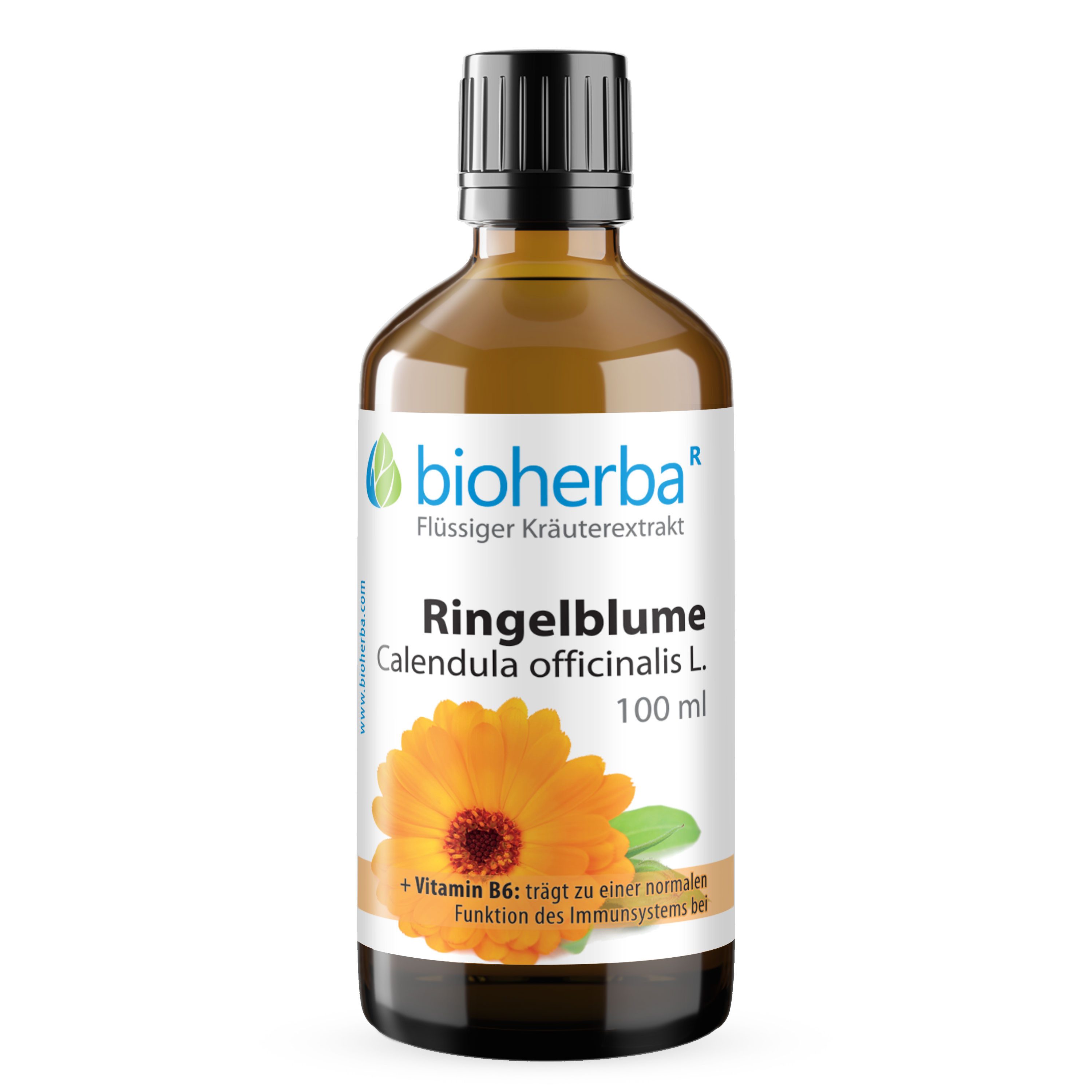 BIOHERBA R Bioherba Ringelblume Calendula officinalis L. Tropfen Tinktur 100 ml Glasflasche, 1 er