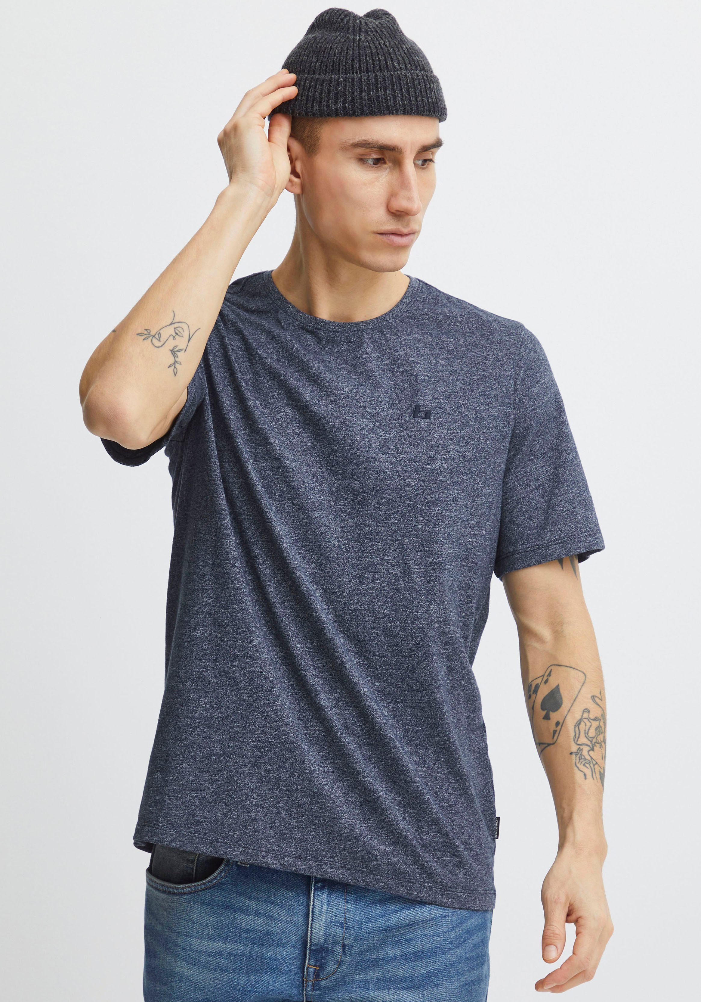 BL-T-shirt Kurzarmshirt Blend blue BL20715298 Produktname