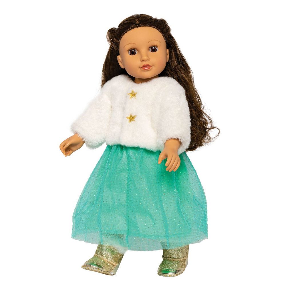 Heless Babypuppe Puppenkleider Set - Jacke und Tüllrock - Yuki - Größe 38 - 45 cm