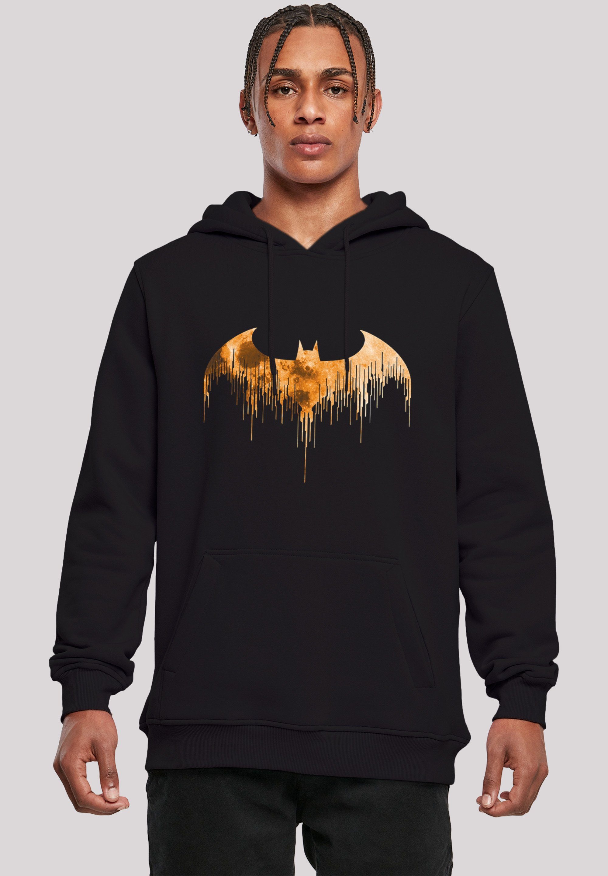 F4NT4STIC Sweatshirt DC Comics Batman Arkham Knight Halloween Moon Logo  Herren,Premium Merch,Slim-Fit,Kapuzenpullover,Bedruckt
