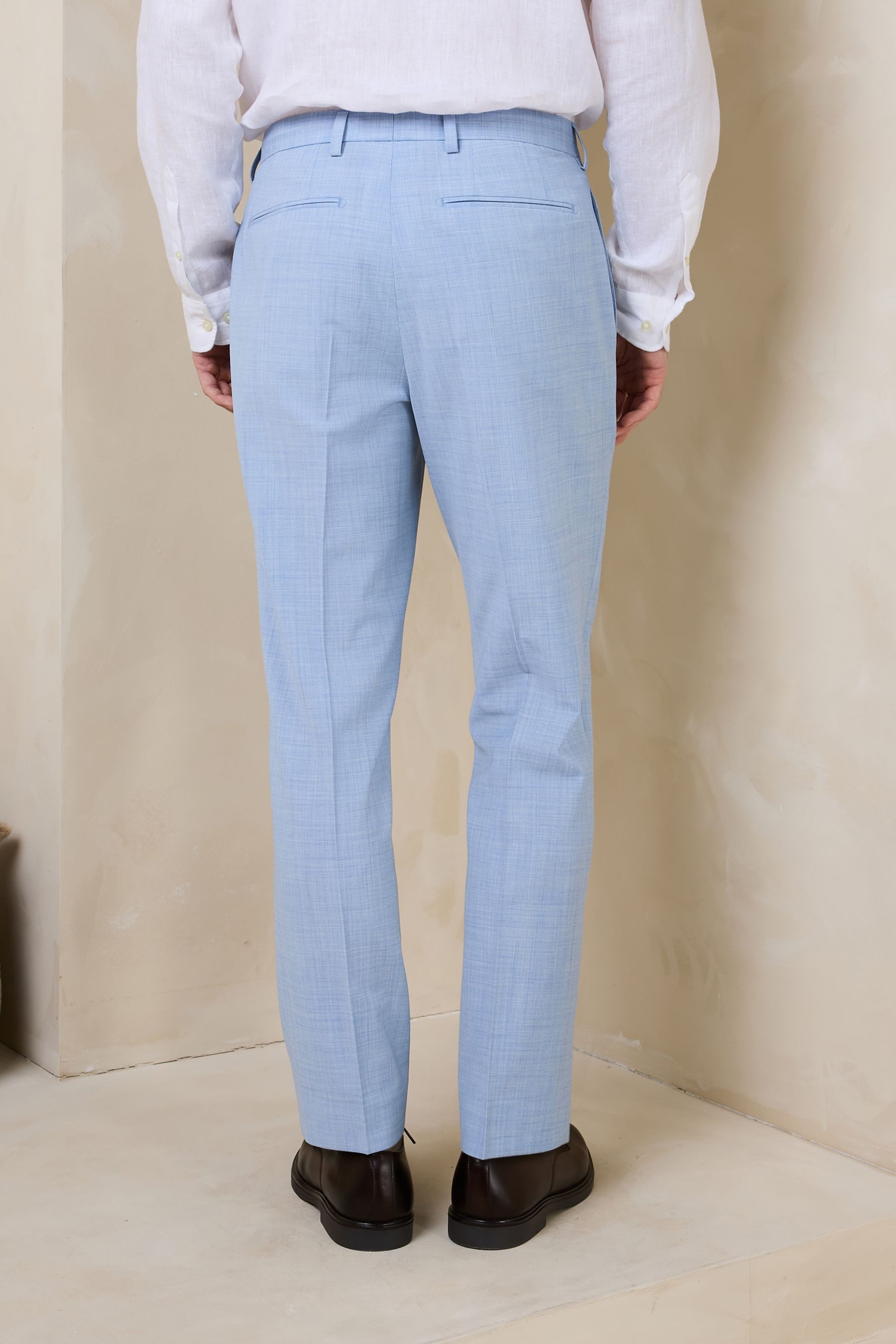 Next Anzughose N. Premium melierte Tailored Fit Anzughose (1-tlg)