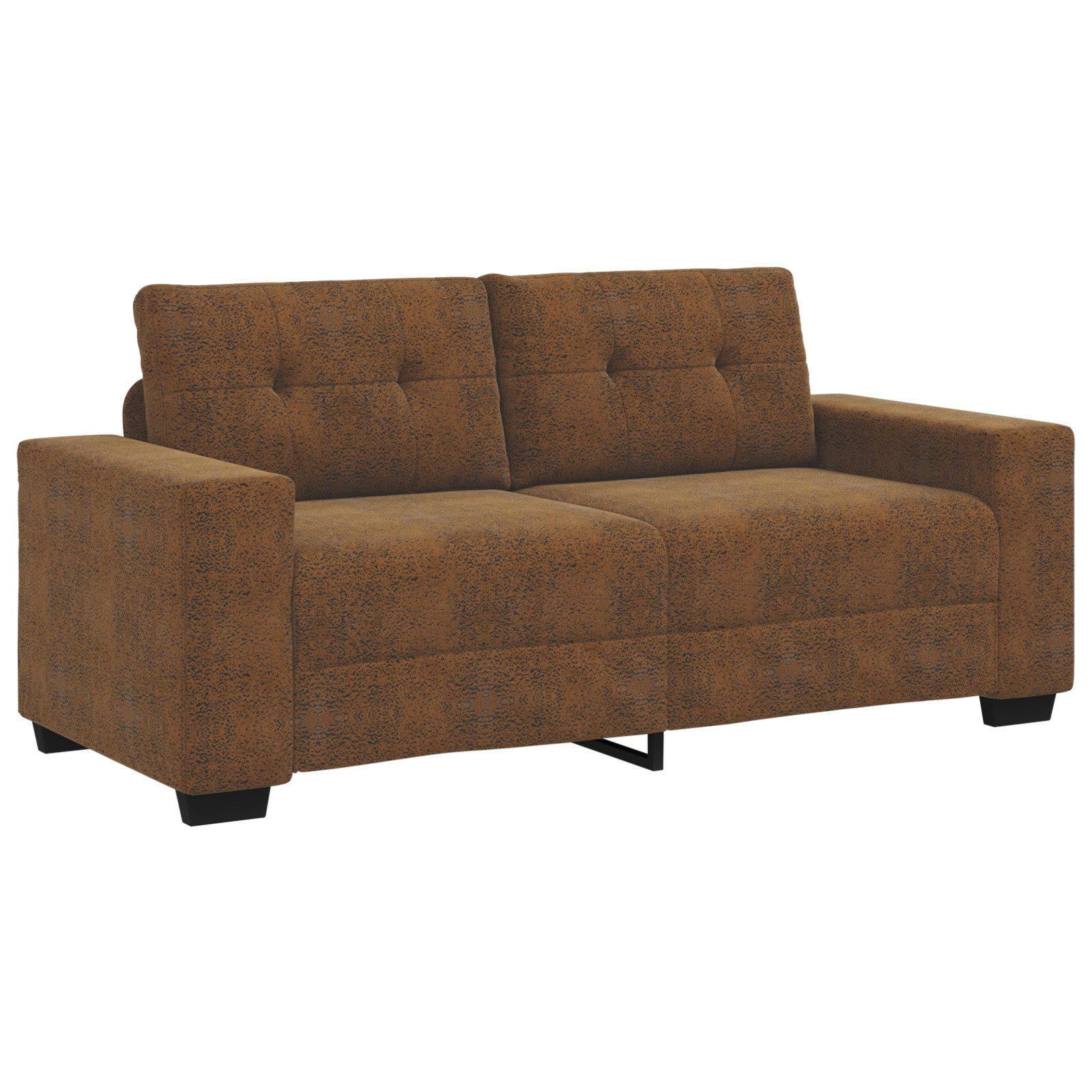 vidaXL Sofa Sofa 2-Sitzer Braun 140 günstig online kaufen