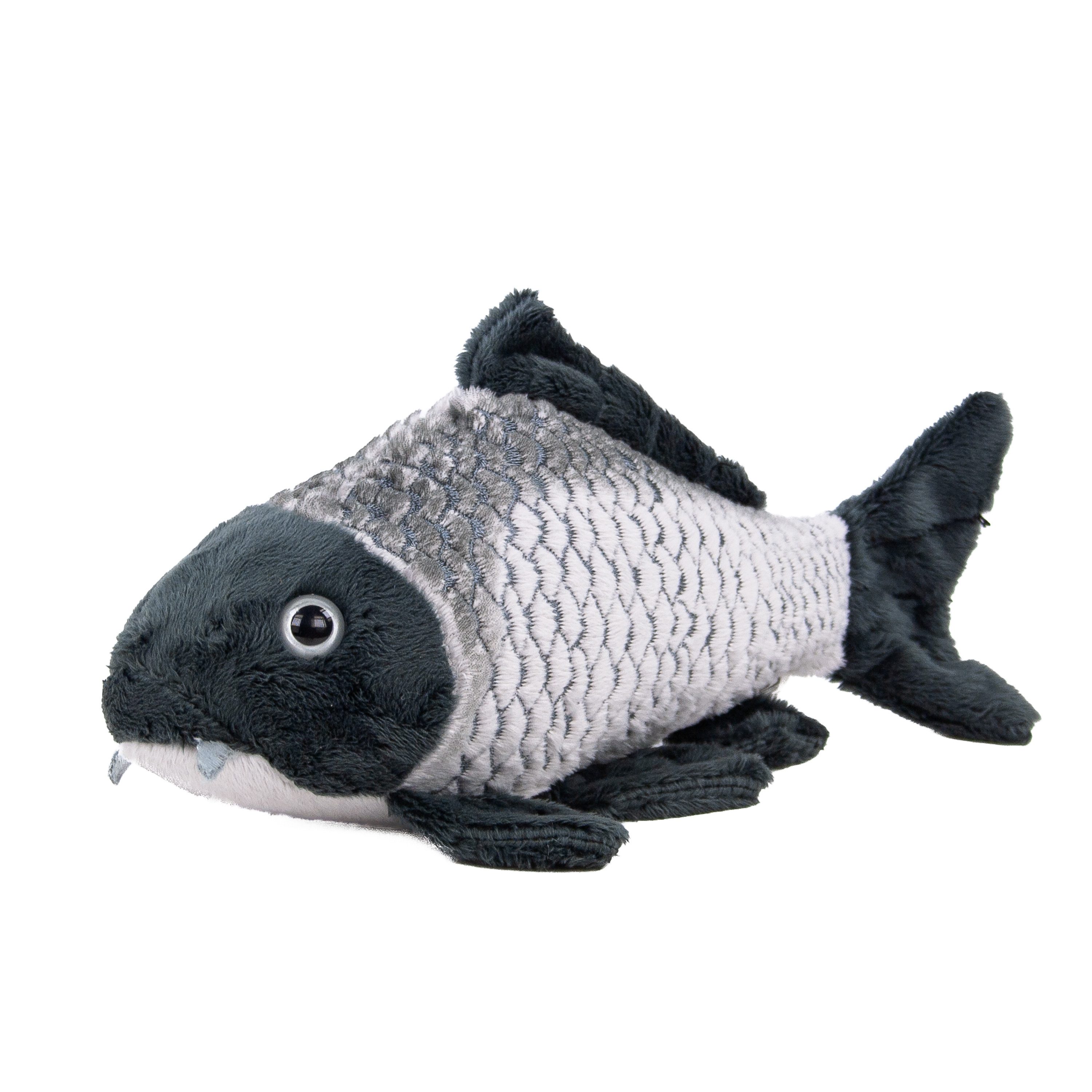 Teddys Rothenburg Kuscheltier Kuscheltier Karpfen grau 24 cm Fisch Plüschfisch