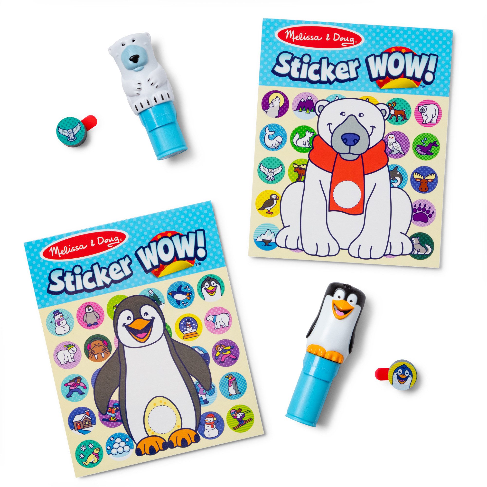 HATCHIMALS Spielfigur Spin Master Melissa & Doug - Sticker WOW!