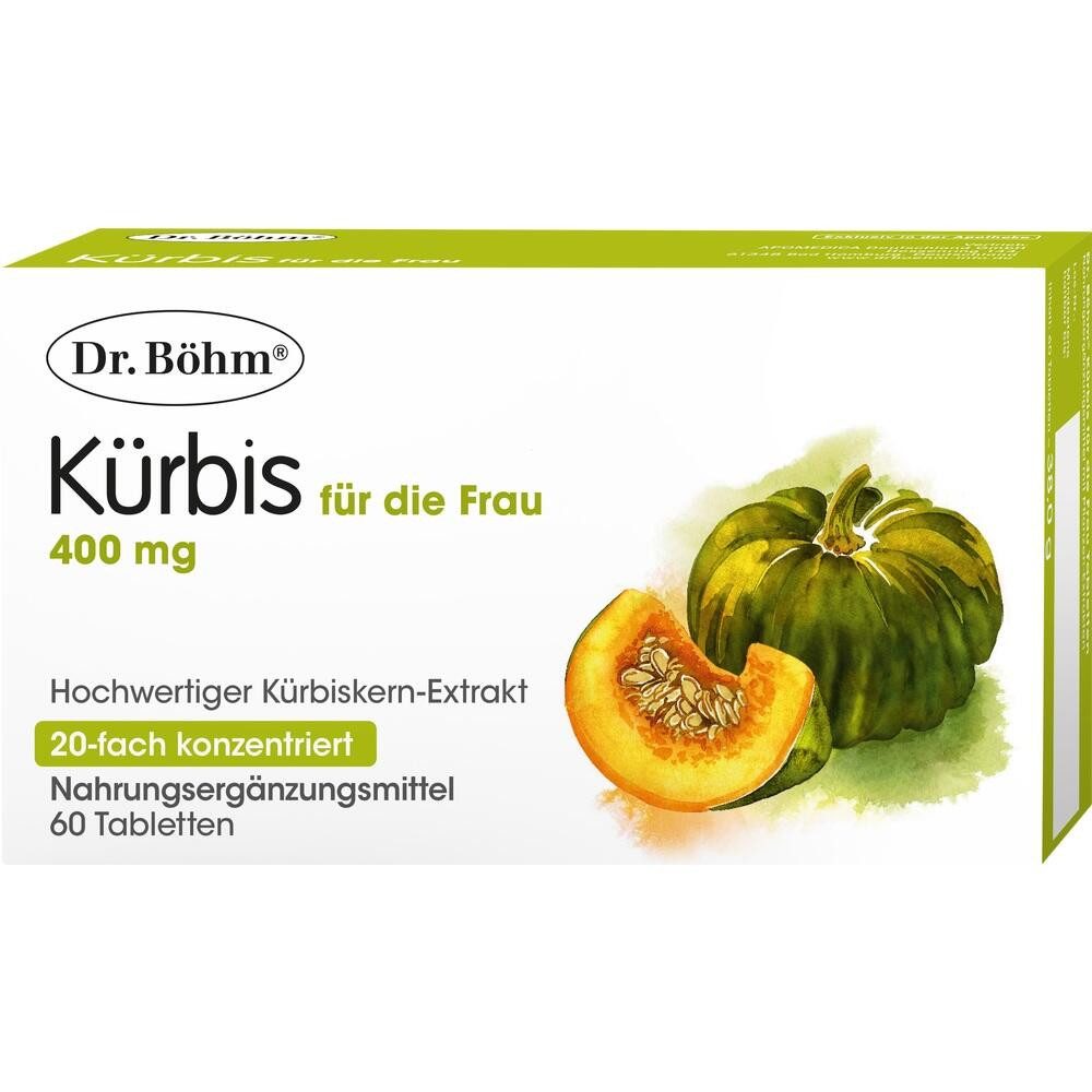 Apomedica DR.BÖHM Kürbis für die Frau Tabletten Tabletten, 60 St.