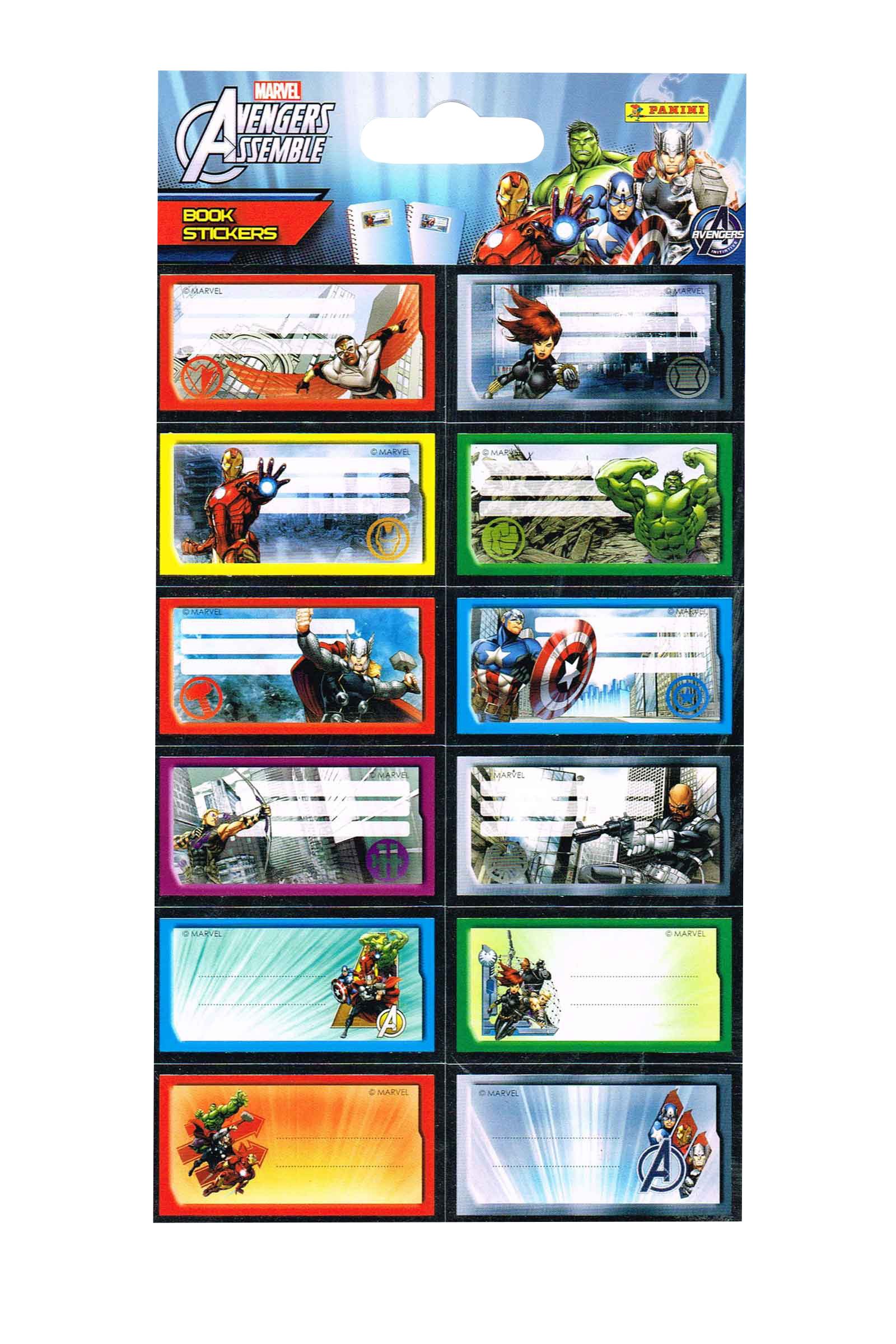 Panini Sticker Panini Marvel Avengers Sticker Buchstaben 3D Namensschilder -20a- Book
