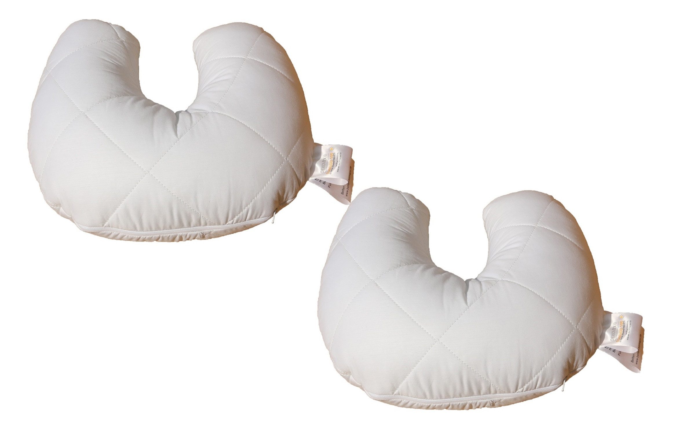Betten Hofmann Nackenhörnchen 2 Stück Betten Hofmann Orthopädische Relax Nackenhörnchen versteppt RV, 2-tlg., 2-tlg., Bestseller, für zuhause und unterwegs