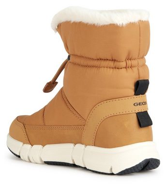 Geox J FLEXYPER GIRL B ABX Winterstiefel Snowboots, Schlupfstiefel mit TEX-Ausstattung