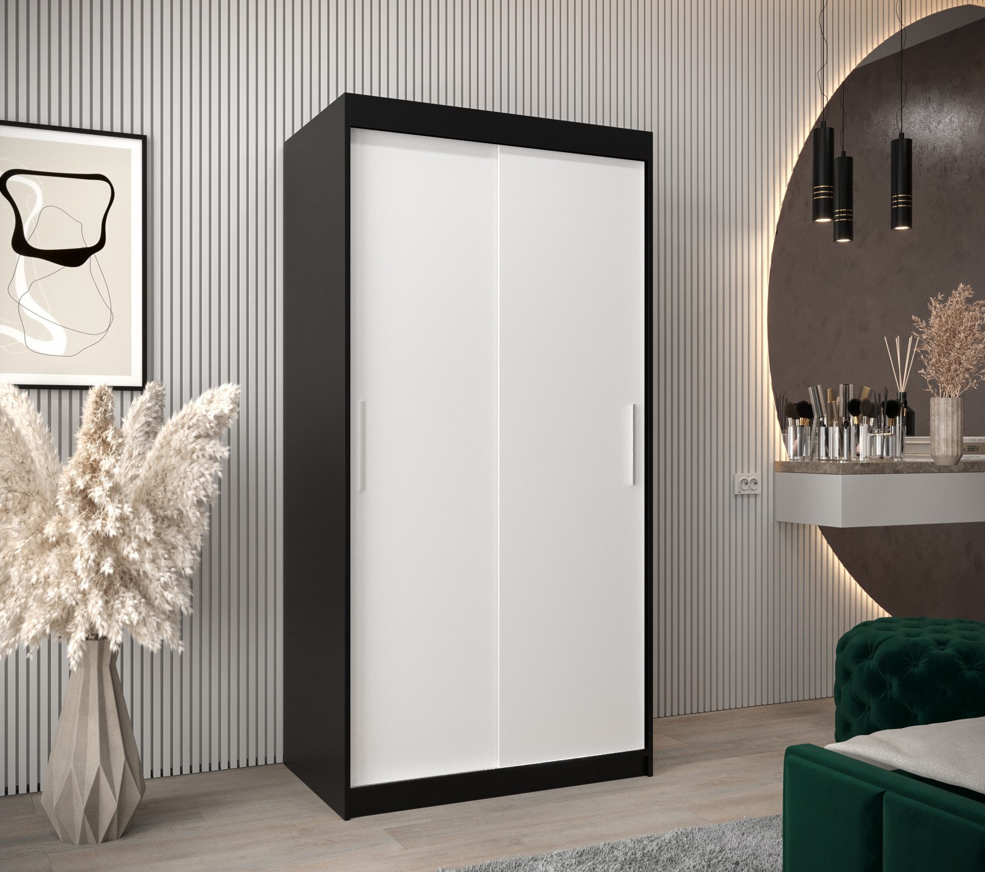 ABIKS MÖBEL Schwebetürenschrank Tokyo Schlafzimmer Kleiderschrank günstig online kaufen