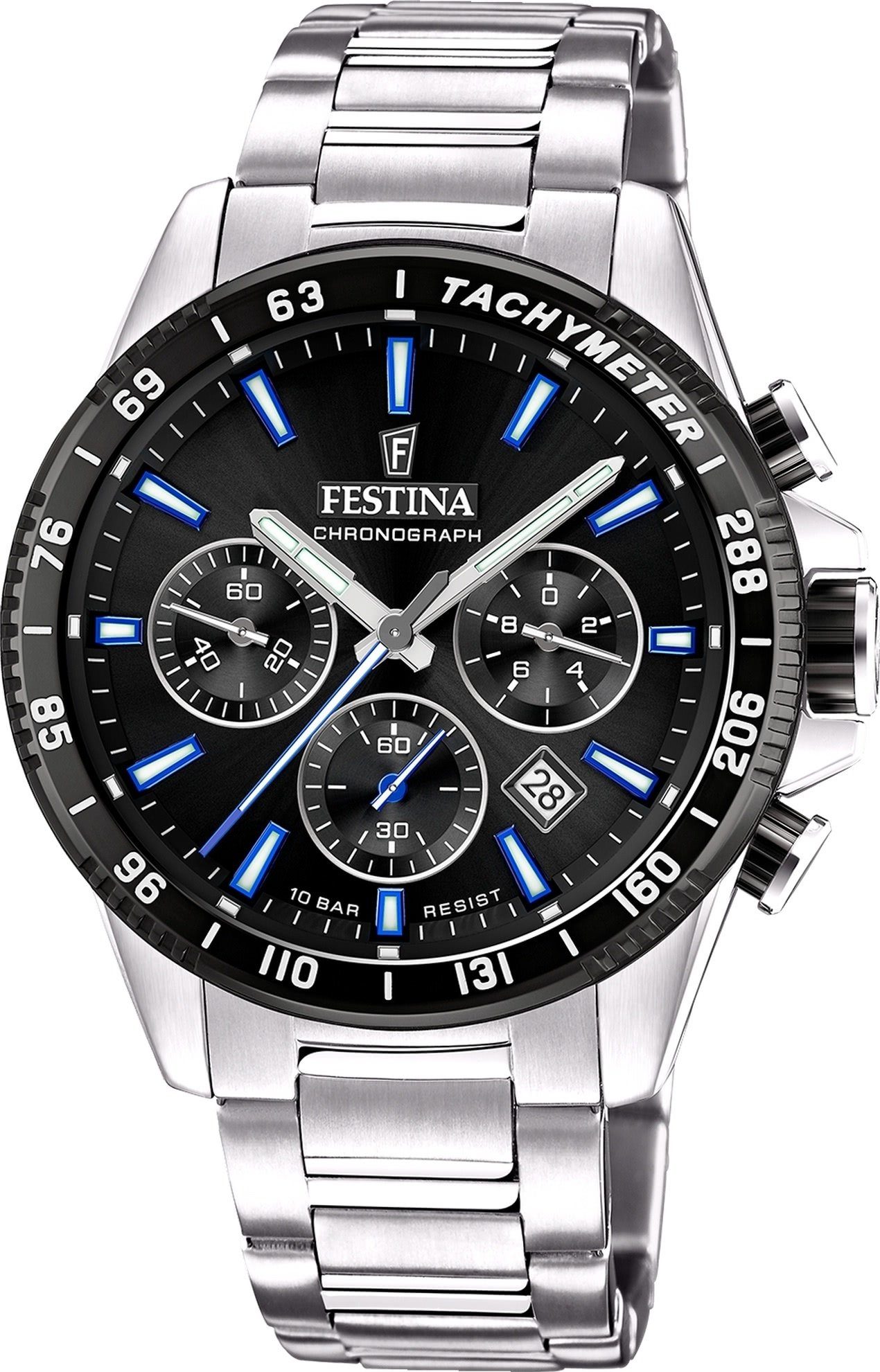 Festina Quarzuhr Festina Herrenuhr Timeless Chronograph, (Analoguhr), Herre günstig online kaufen