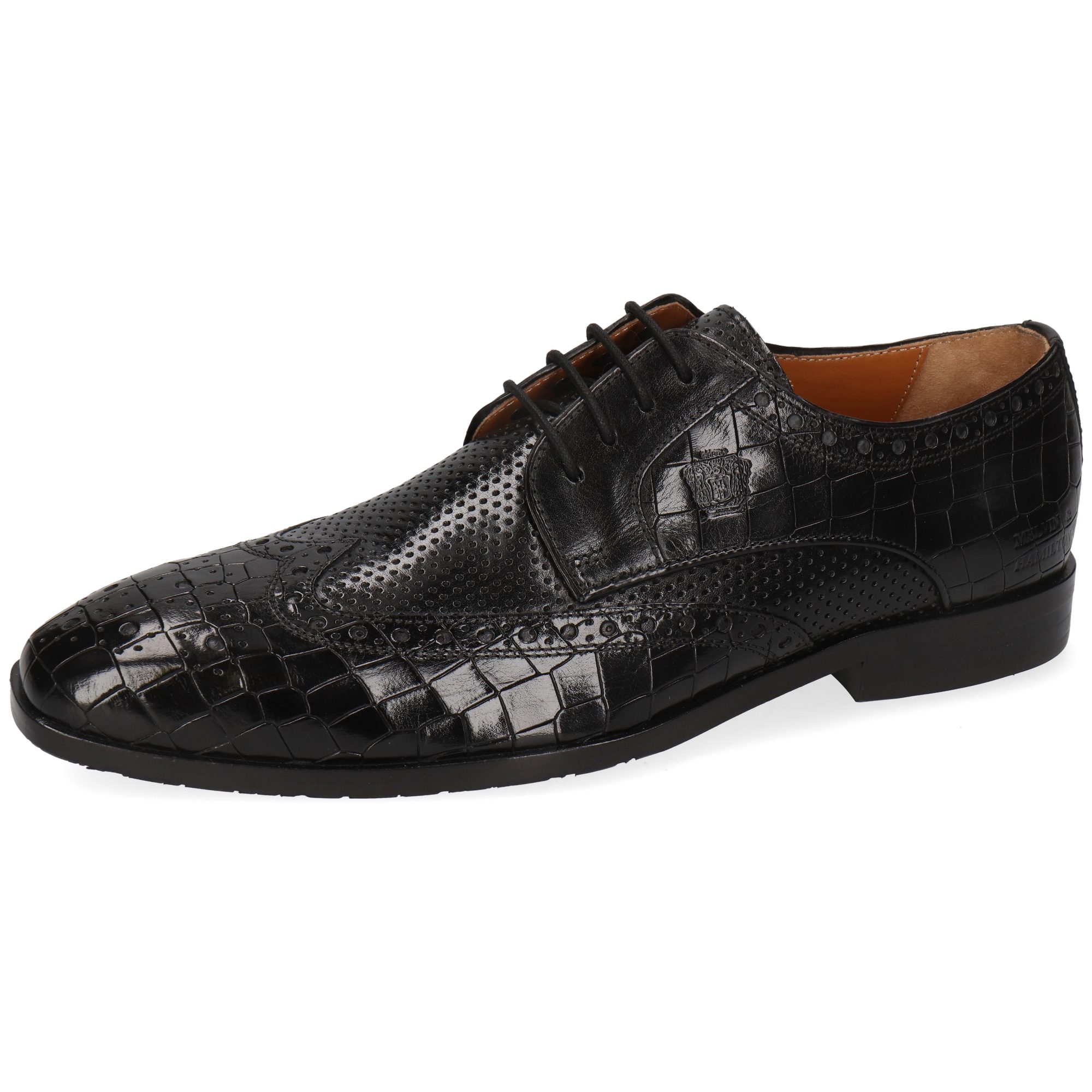 Flynn 4 Leder-Derby Schuhe für Herren Schnürschuh