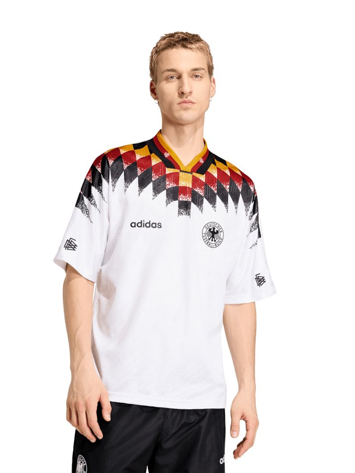 adidas Performance Fußballtrikot FC Bayern München, Trikot Home DFB 94', Herren, Weiß