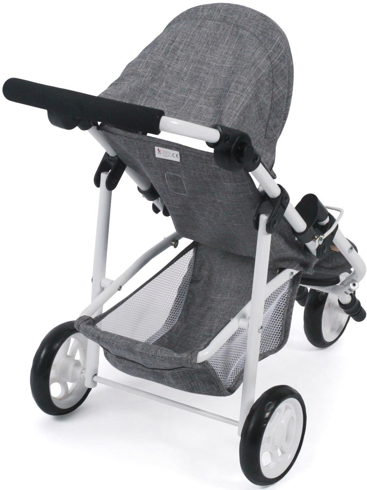 CHIC2000 Puppenbuggy Jogging-Buggy Lola, Jeans Grey, günstig online kaufen