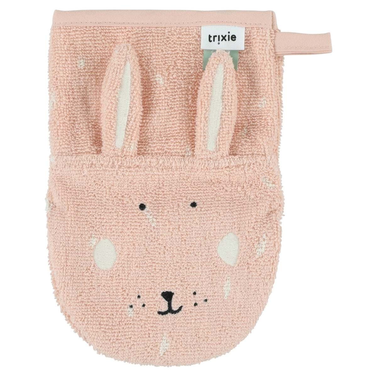 Trixie Baby Waschhandschuh Waschhandschuhe 2er Set Waschlappen Kinderwaschlappen