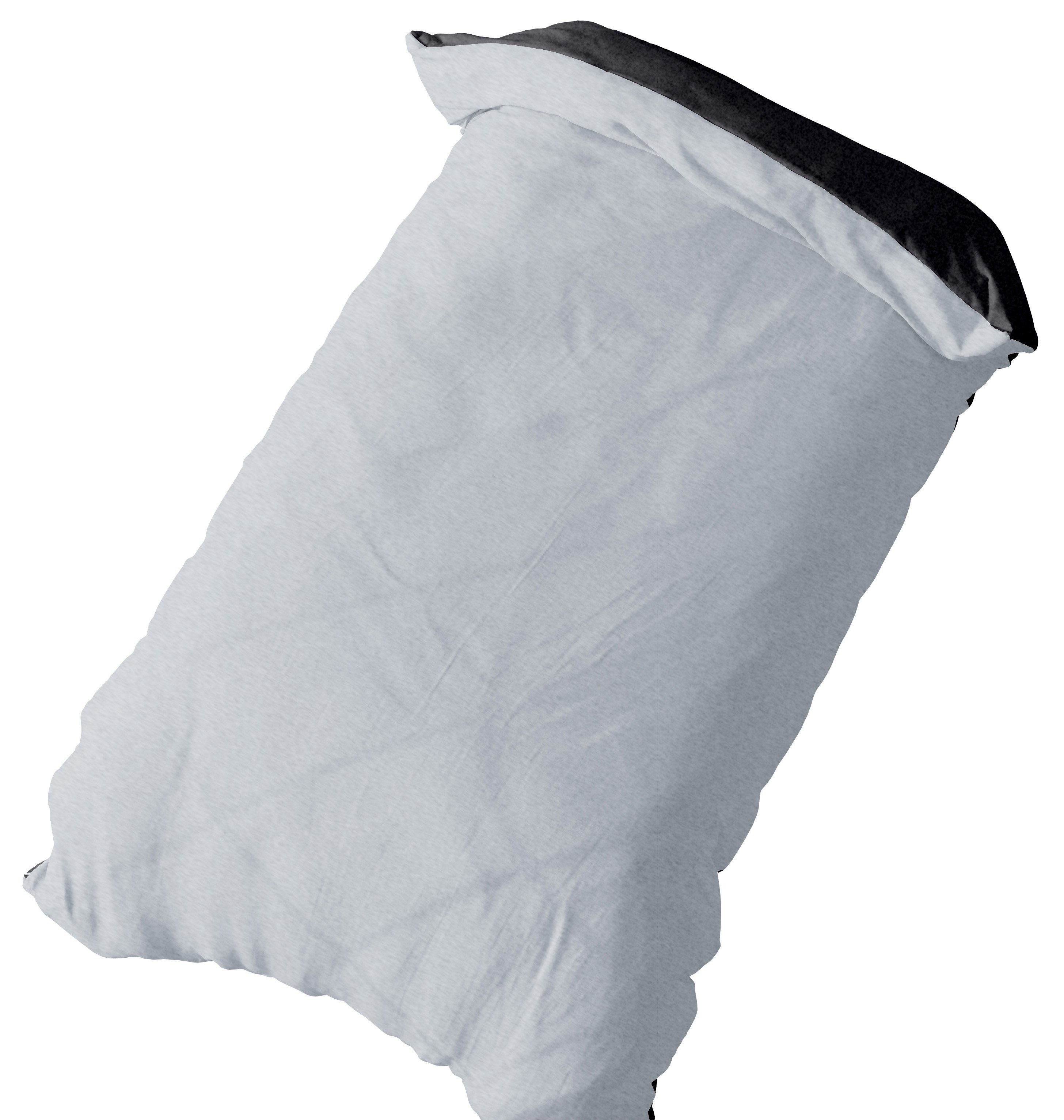 One Home Bettbezug Wende Doubleface, Unifarben modern, kuschelig flauschig günstig online kaufen