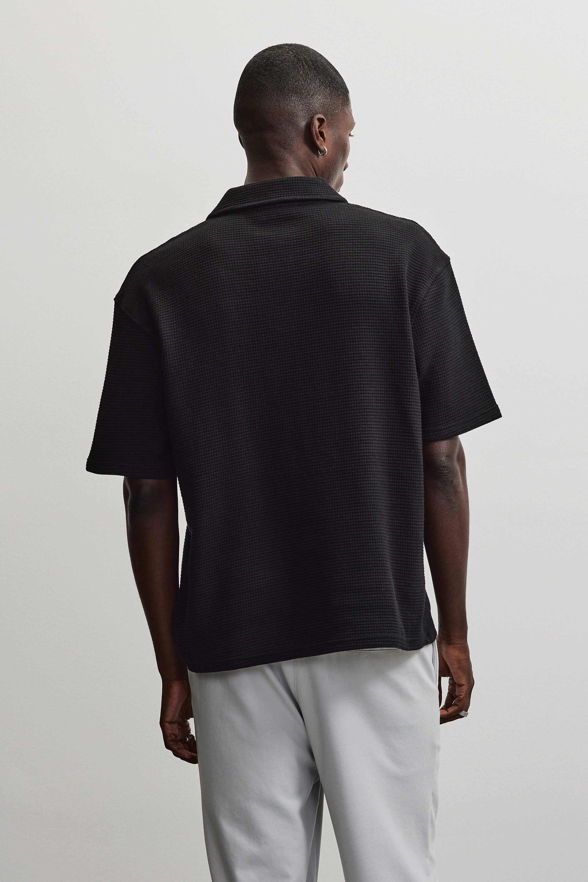PEGADOR Poloshirt SIGNAR WAFFLE POLO SHIRT
