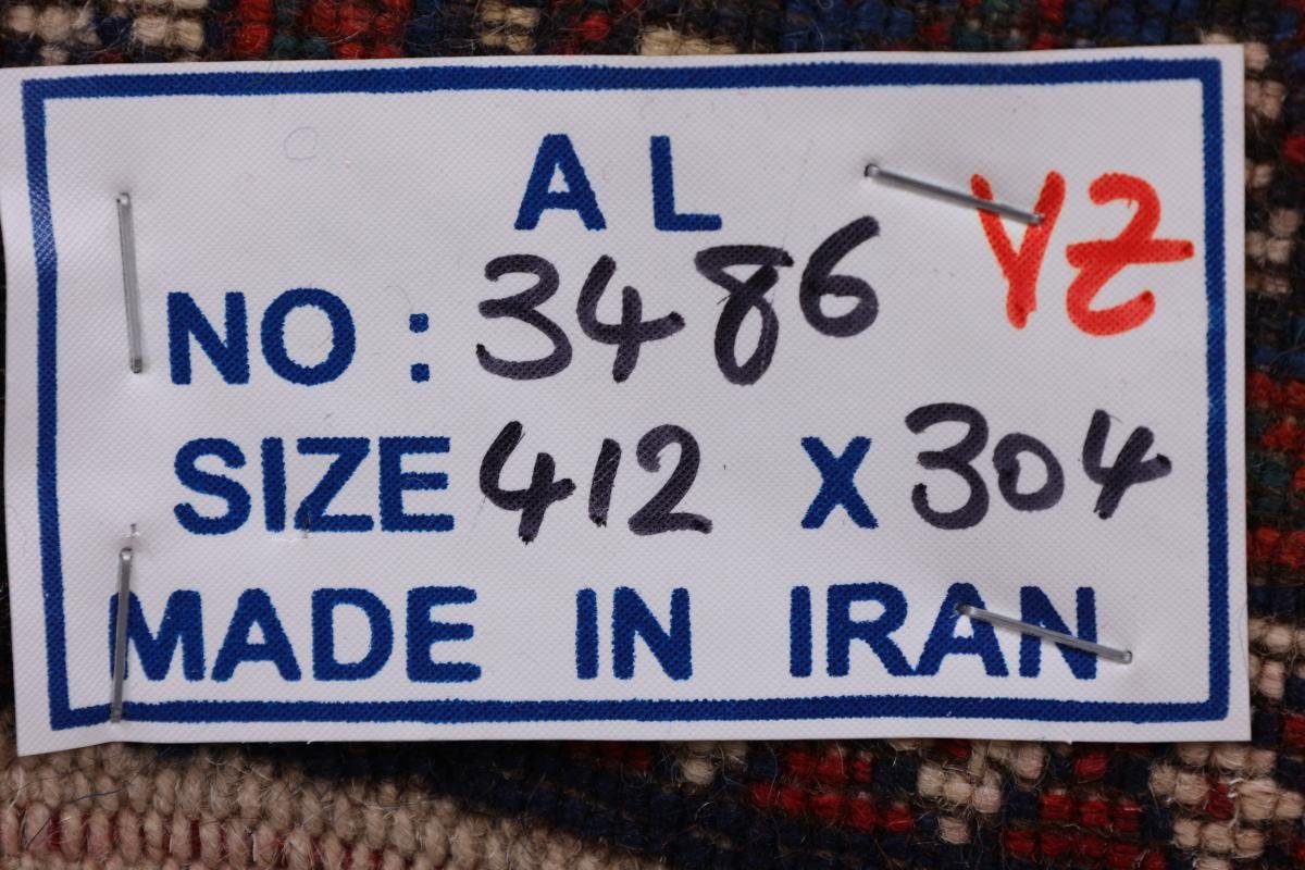 Yalameh Nain Trading, Orientteppich 303x411 mm Orientteppich Handgeknüpfter rechteckig, Höhe: / 12 Perserteppich,