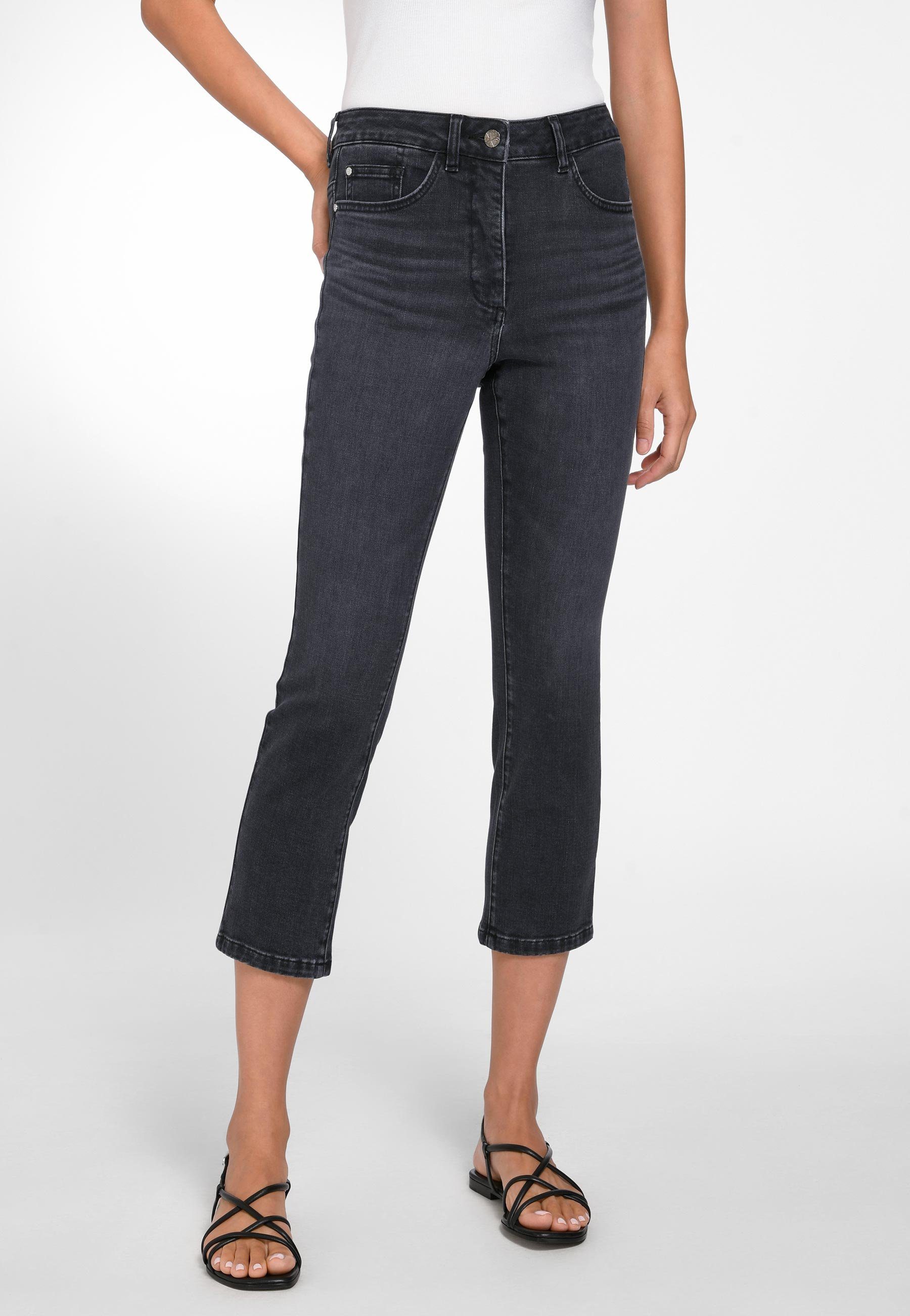 Basler 7/8-Jeans Cotton grau
