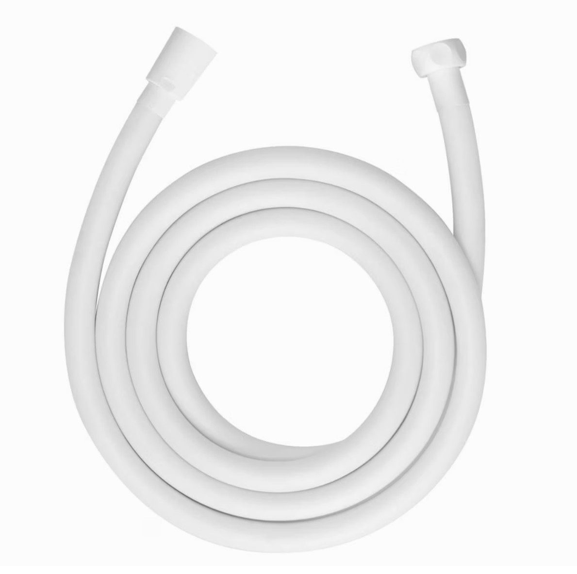 WENKO Brauseschlauch Design, 175 cm, ganz in weiß günstig online kaufen