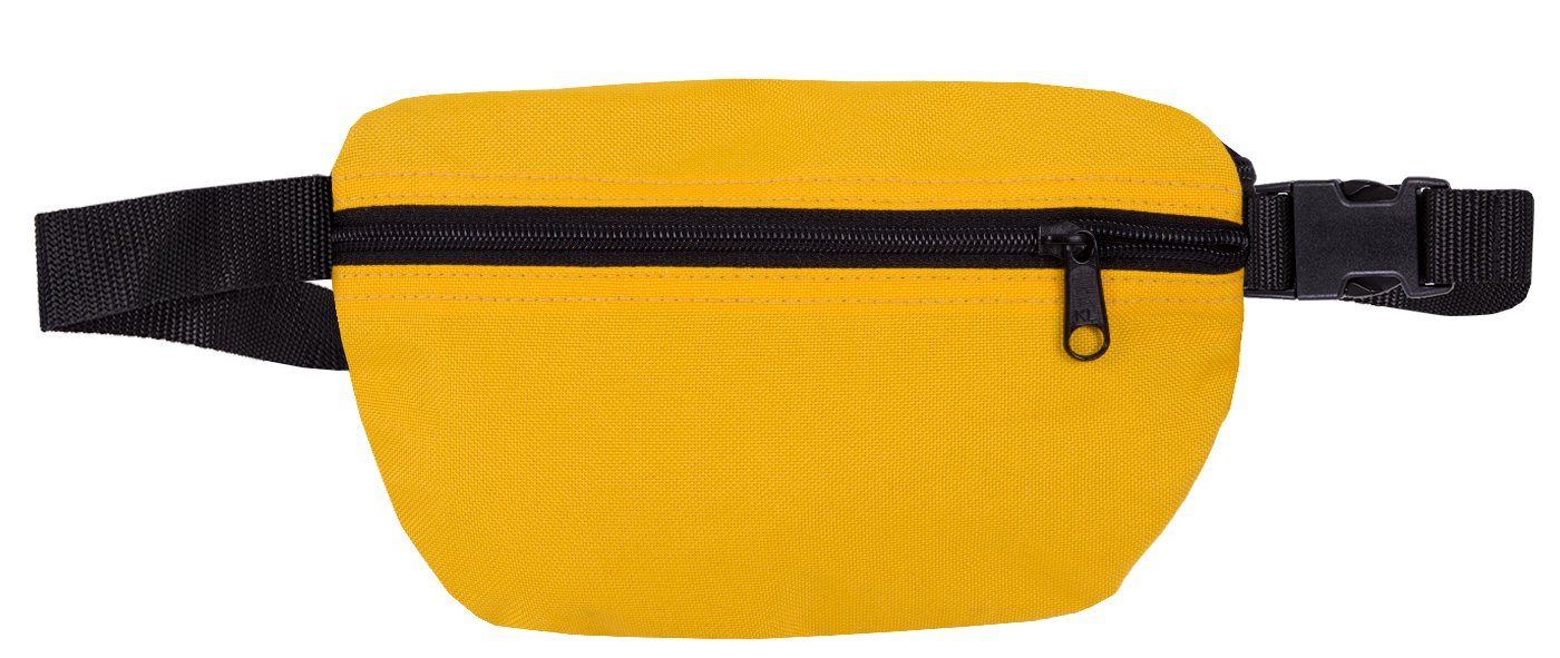 und für Kinder, Stick Reißverschlussfach auf Hüfttasche mit mit Bauchtasche der Classic 2Stoned Erwachsene Gelb Rückseite