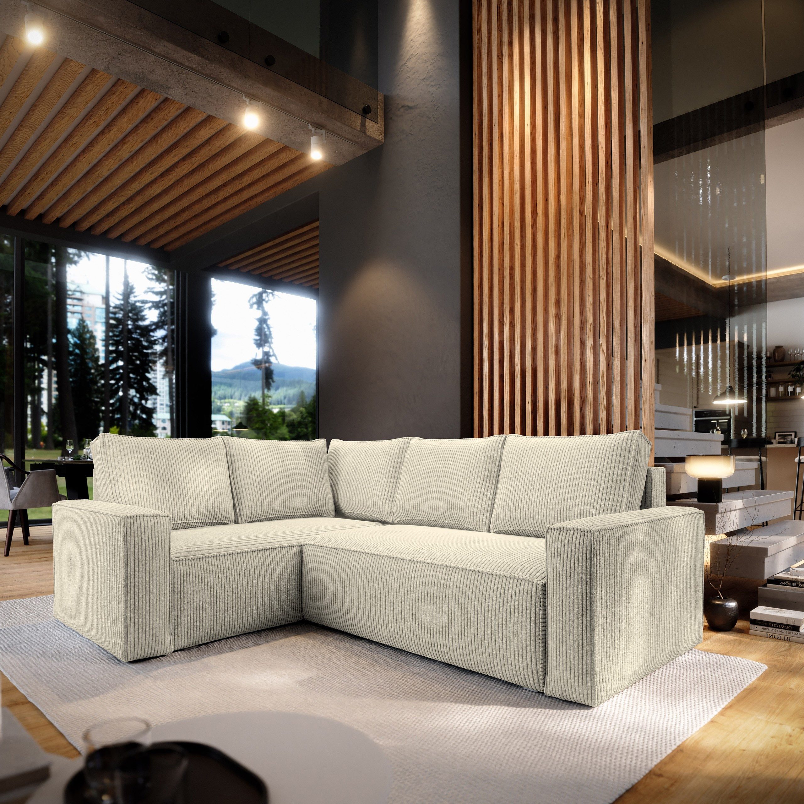 Masseno Ecksofa ESTANO mit Schlaffunktion L-Form, günstig online kaufen