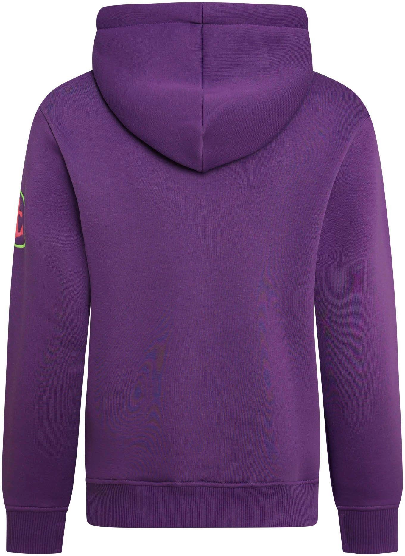 Zwillingsherz Sweatshirt mit aufgesticktem Moin-Schriftzug in günstig online kaufen