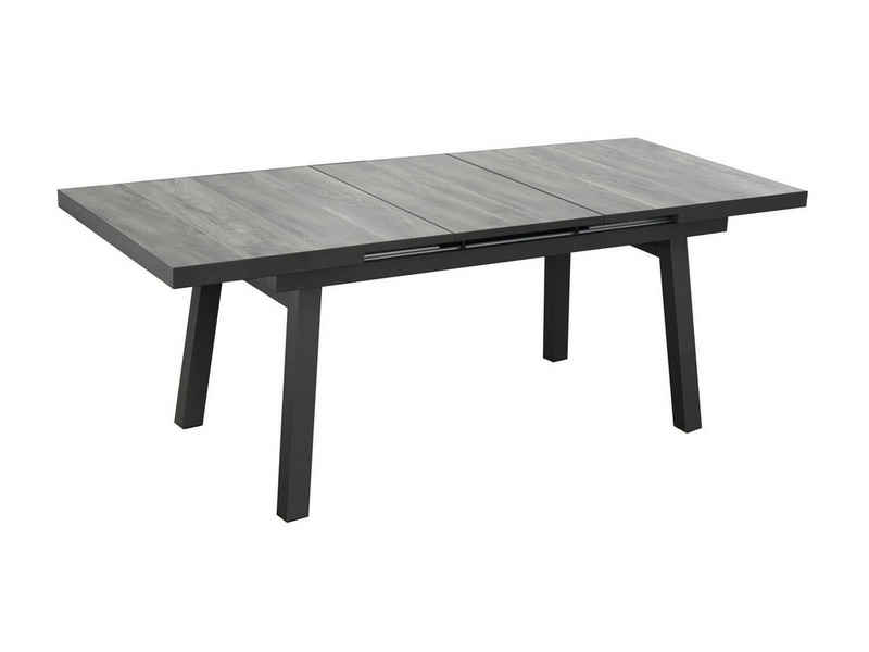 bellavista - Home&Garden® Gartentisch ausziebarer Aluminium Gartentisch Sydney, 160-210x90x75cm (Set, 1-St), ausziebar auf 210 cm
