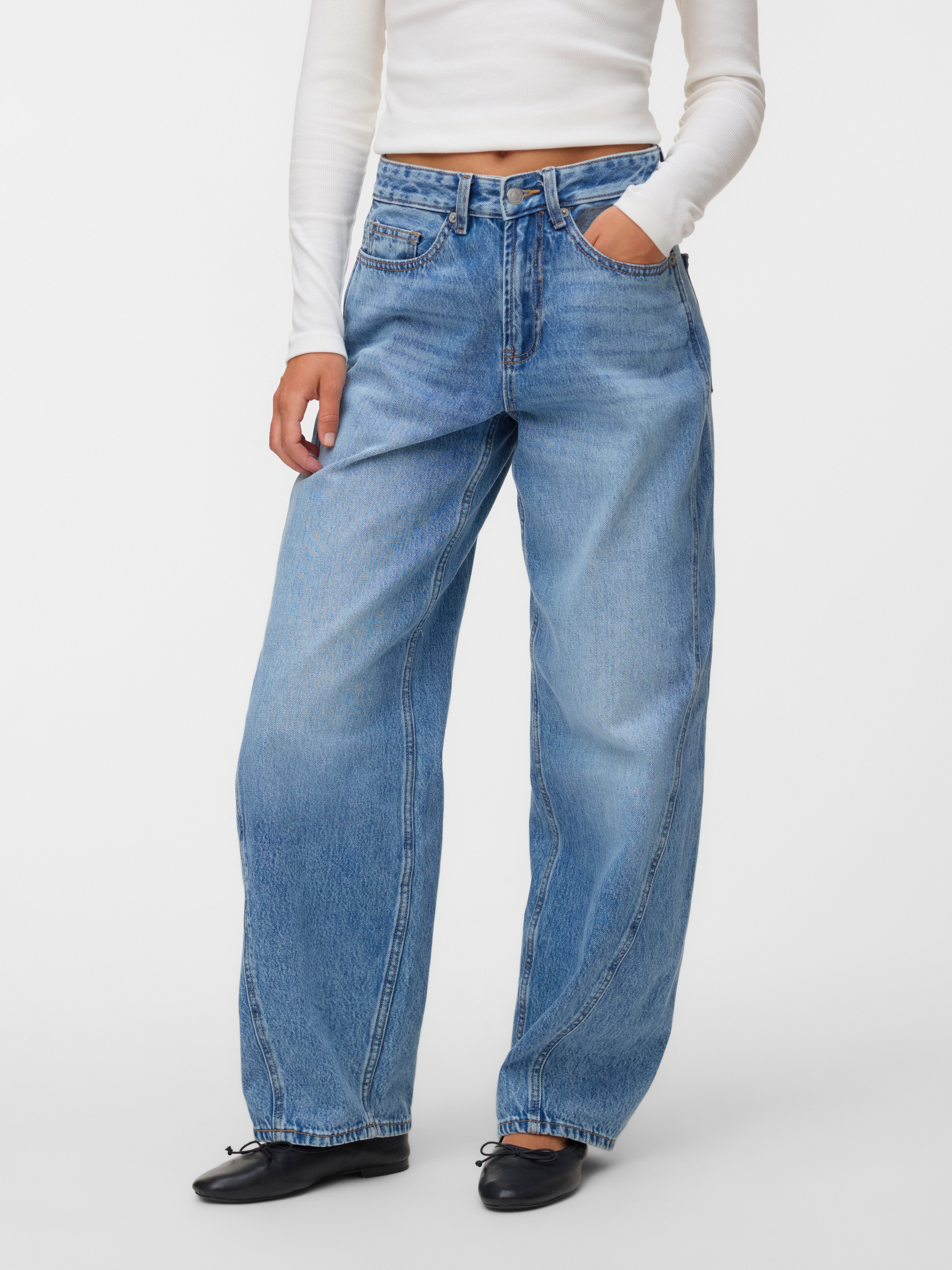 Weite Jeans VMZOE MR BARREL DNM JEANS LI3154 NOOS