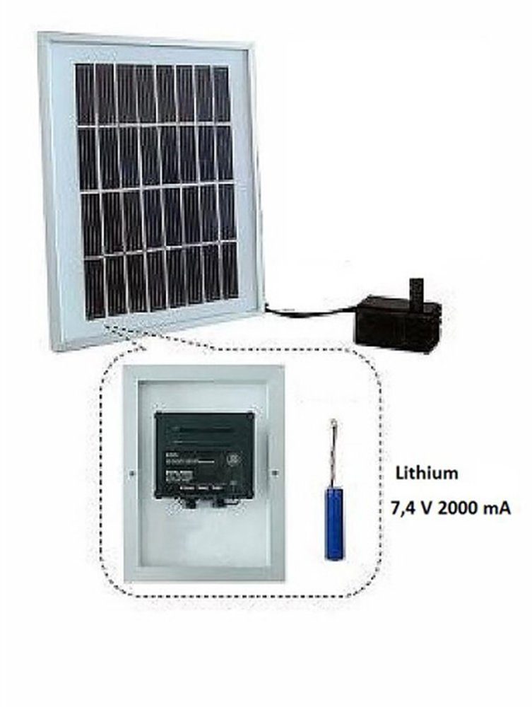 Wehmann Gartenbrunnen Solarbrunnen Cascade