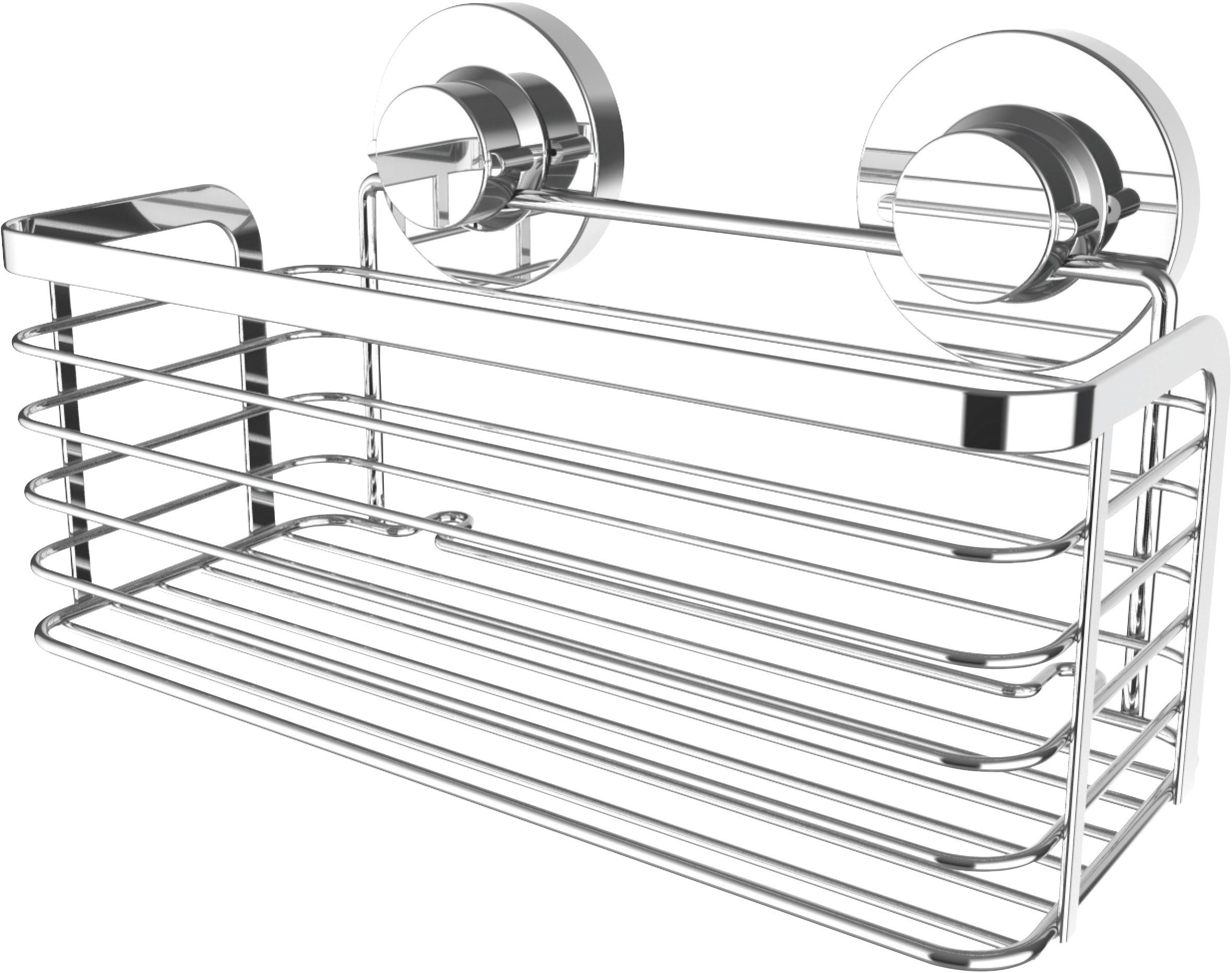 CORNAT Duschregal 3 in 1 - Extra großer & hoher Korb - Zur Wandmontage - Du günstig online kaufen