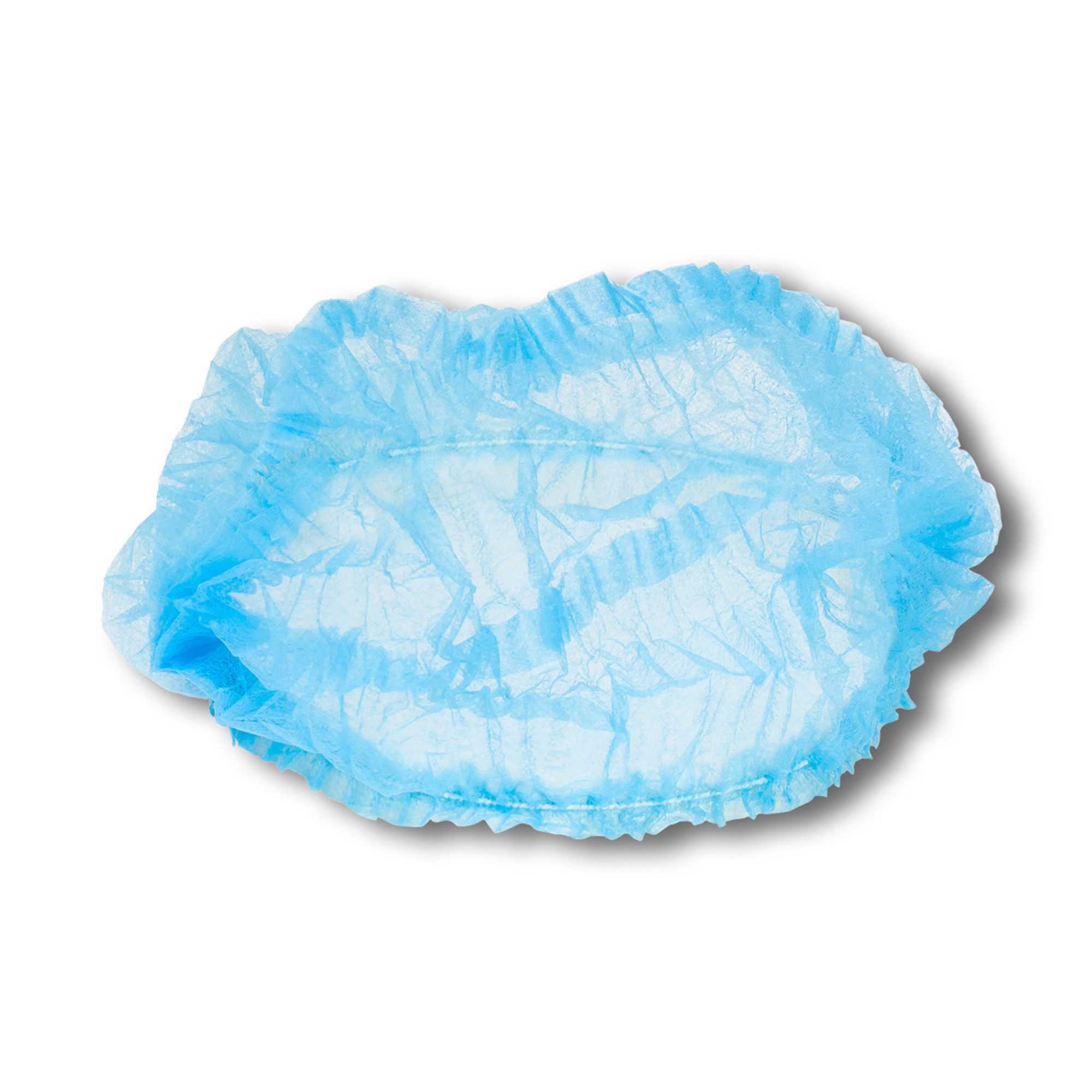 TronicXL Kopfschutz 2000 Vlies Einweg Baretthauben Haarschutz Klipphauben Schwesternhauben (2000-tlg)