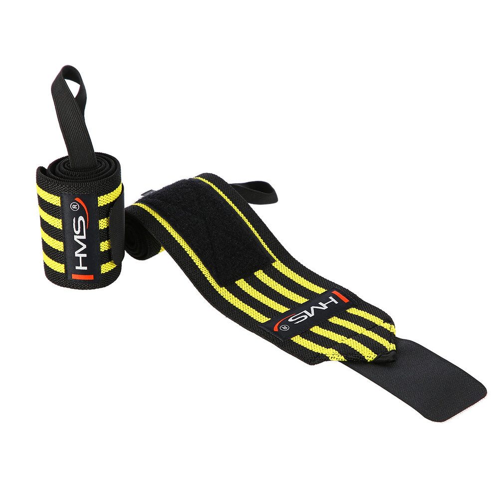 HMS Handgelenkbandage Bankdrücken Bandagen Fitnesshandschuhe (Spar-Set, 2-tlg., Gewichtheben), Anpassung für optimalen Halt und hohen Tragekomfort