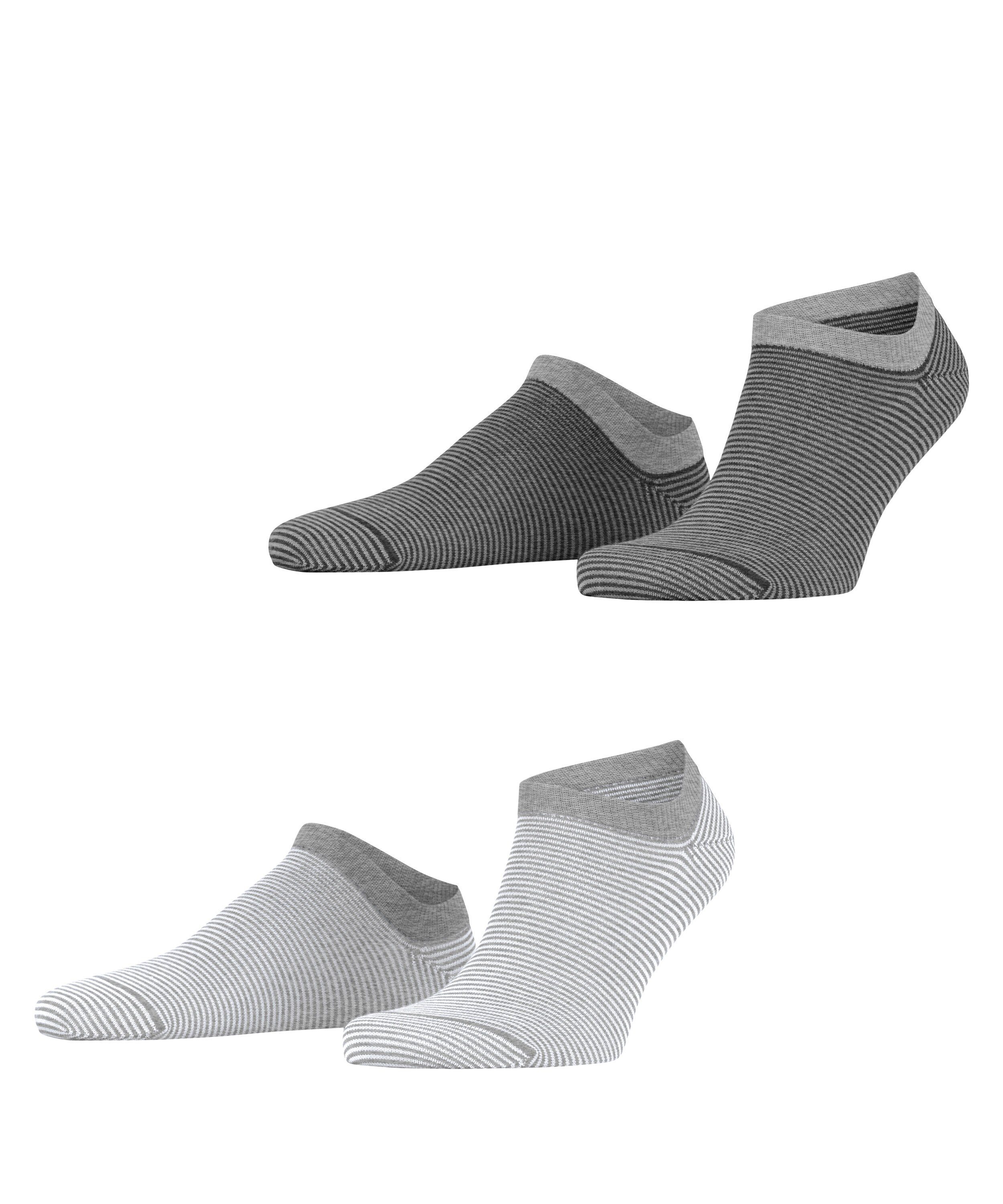 Esprit Sneakersocken Allover Stripe 2-Pack (2-Paar) sortiment (0020)