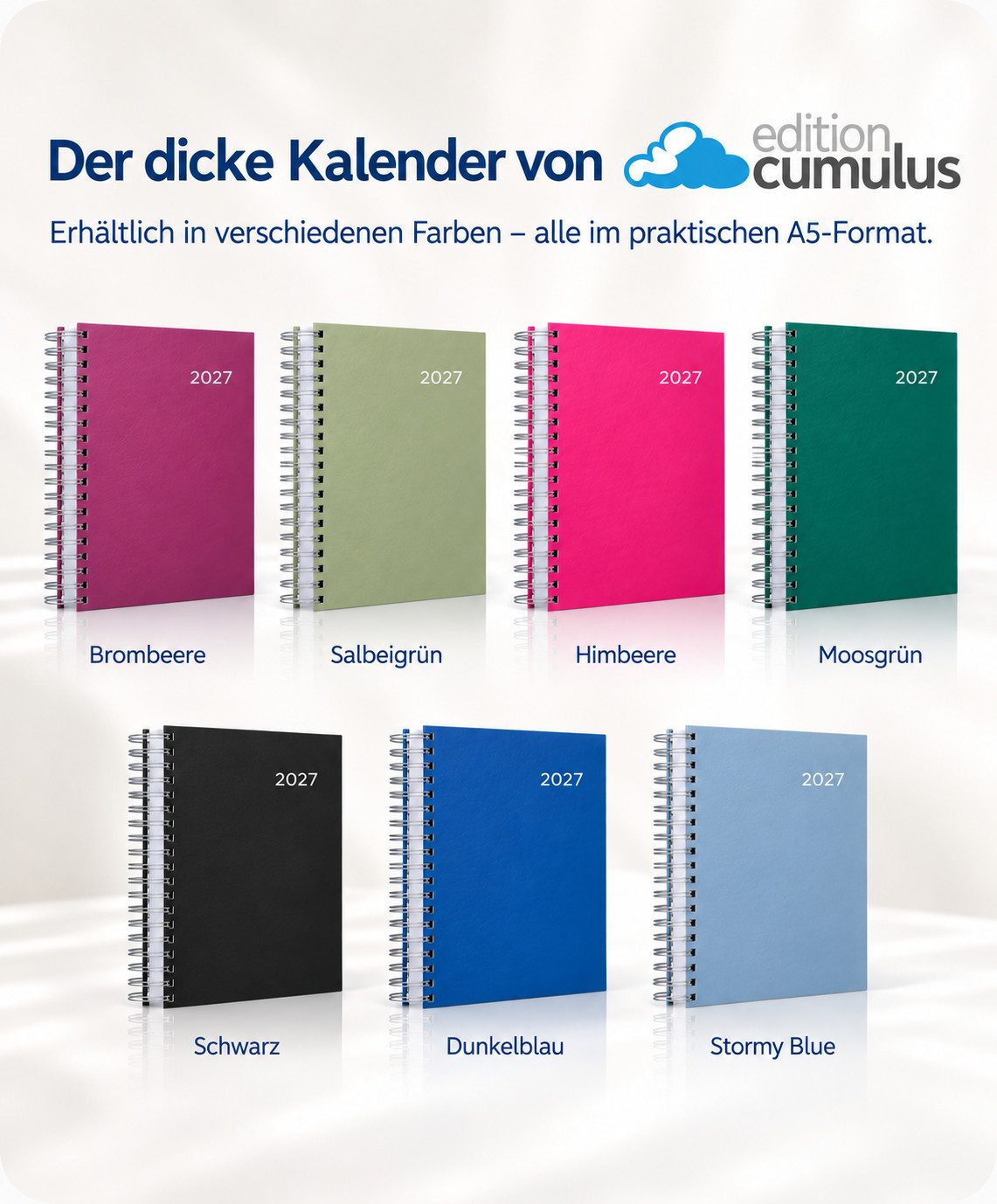 edition cumulus Terminkalender 2027 edition cumulus DIN A5 - 400 Seiten – Bild 5 von 5