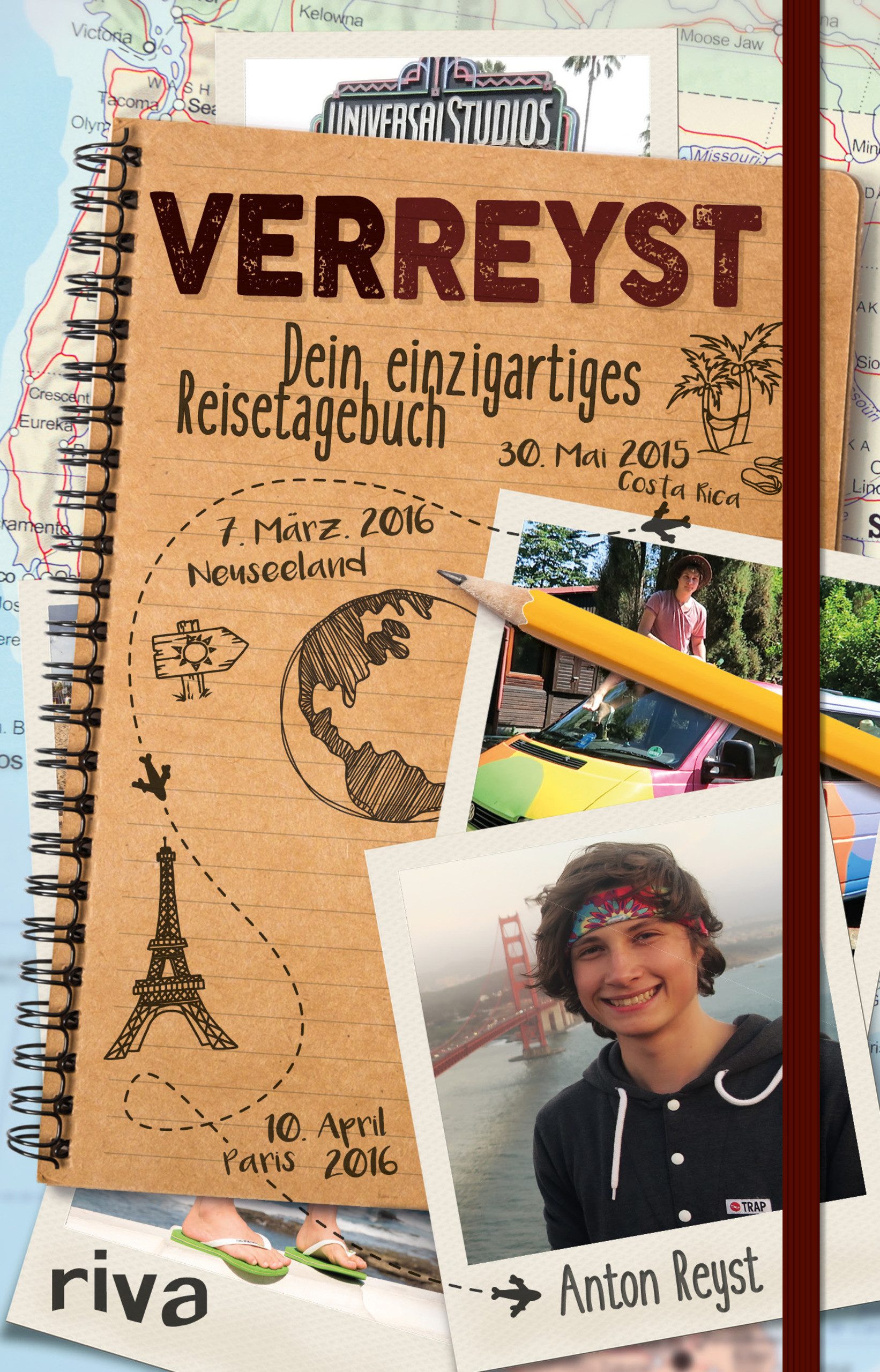 Münchner Verlagsgruppe Tagebuch VERREYST – Dein einzigartiges Reisetagebuch