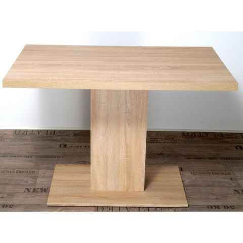 Stolebaenk Esstisch Olli (1 Tisch), 110 cm x 70 cm 75 cm