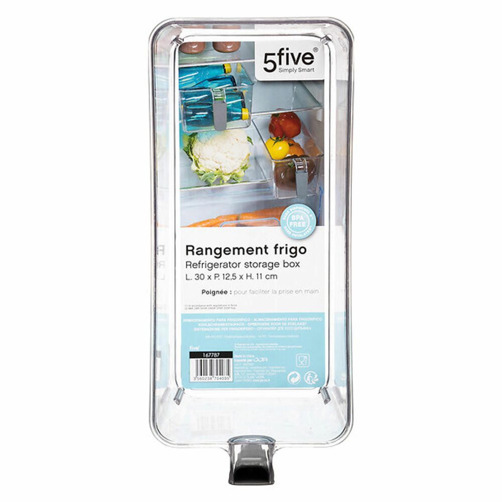 5five Simply Smart Aufbewahrungssystem S mit Henkel, PET-Kunststoff, Gummi